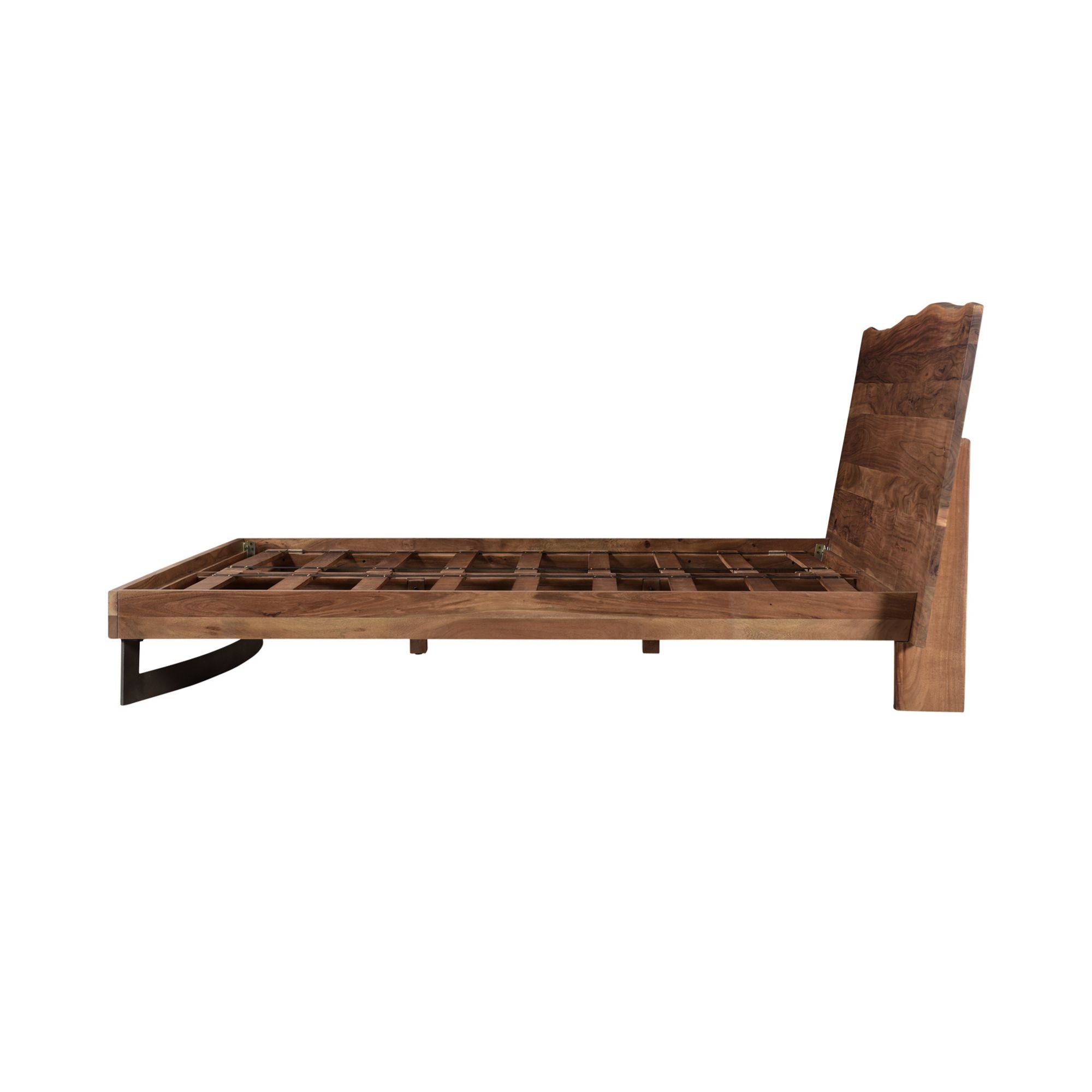 Moe's Home Bent Size Bed Brown | CastleUp Experience Centre Online Furniture