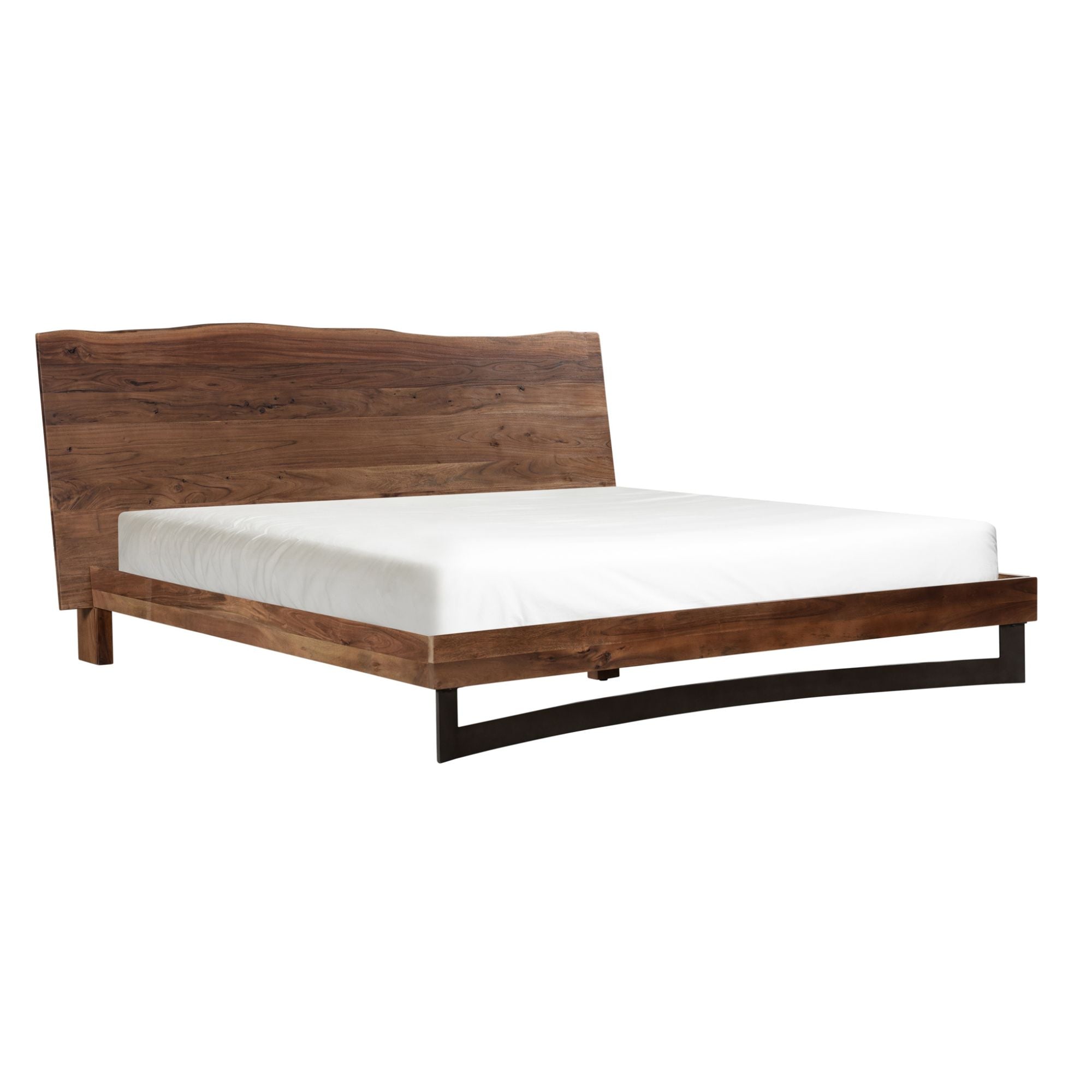 Moe's Home Bent Size Bed Brown | CastleUp Experience Centre Online Furniture