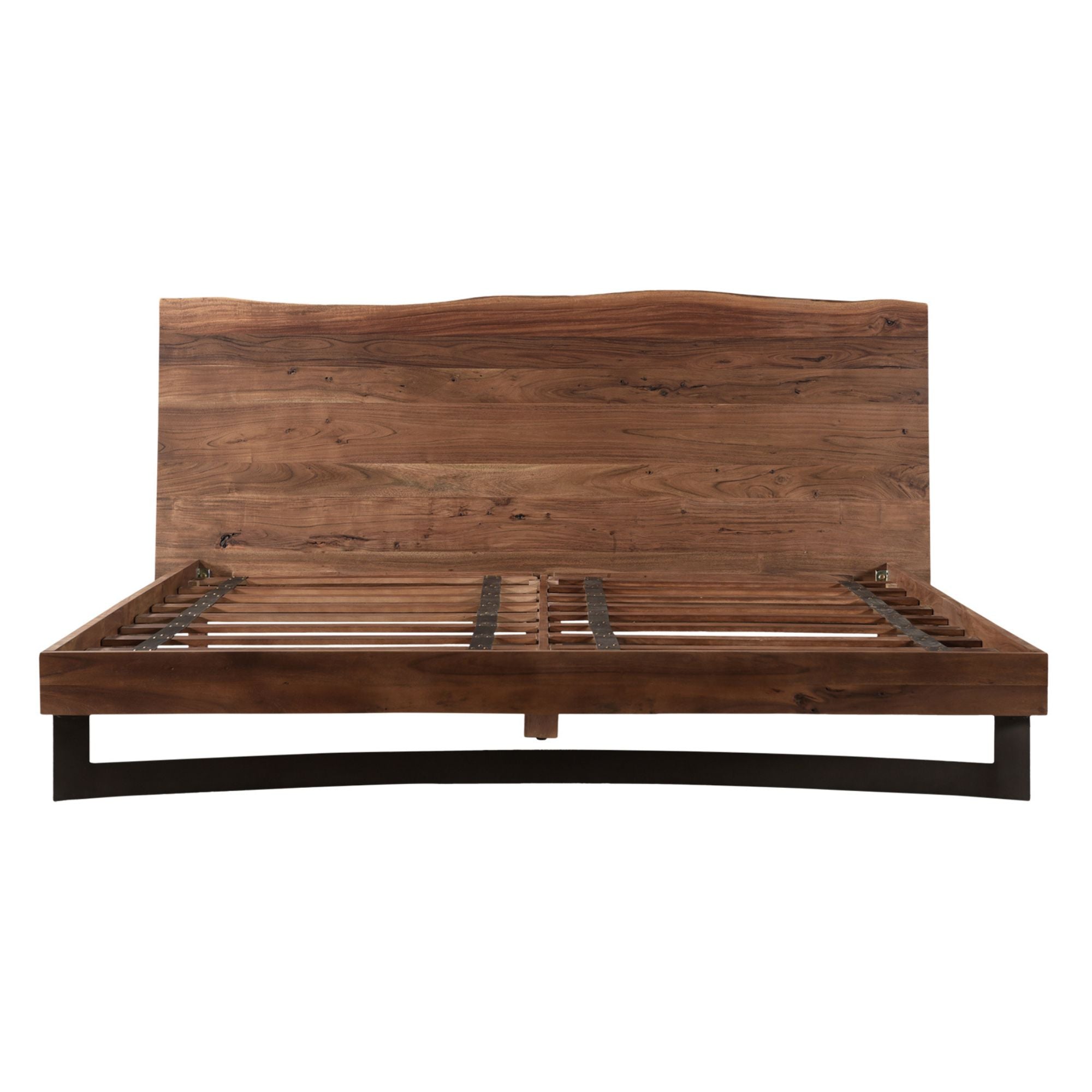 Moe's Home Bent Size Bed Brown | CastleUp Experience Centre Online Furniture