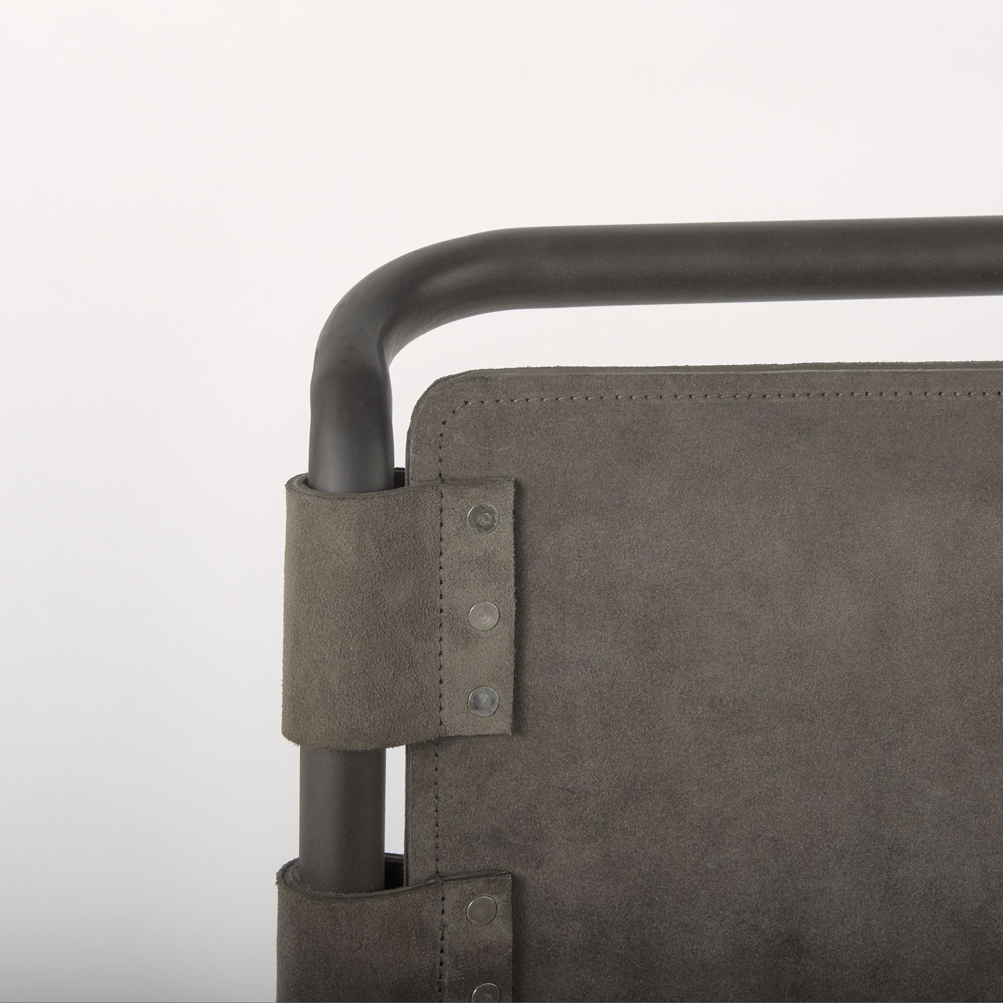 Mercana Berbick Iron Frame Dining Chair in Brown | CastleUp Experience Centre Online Furniture