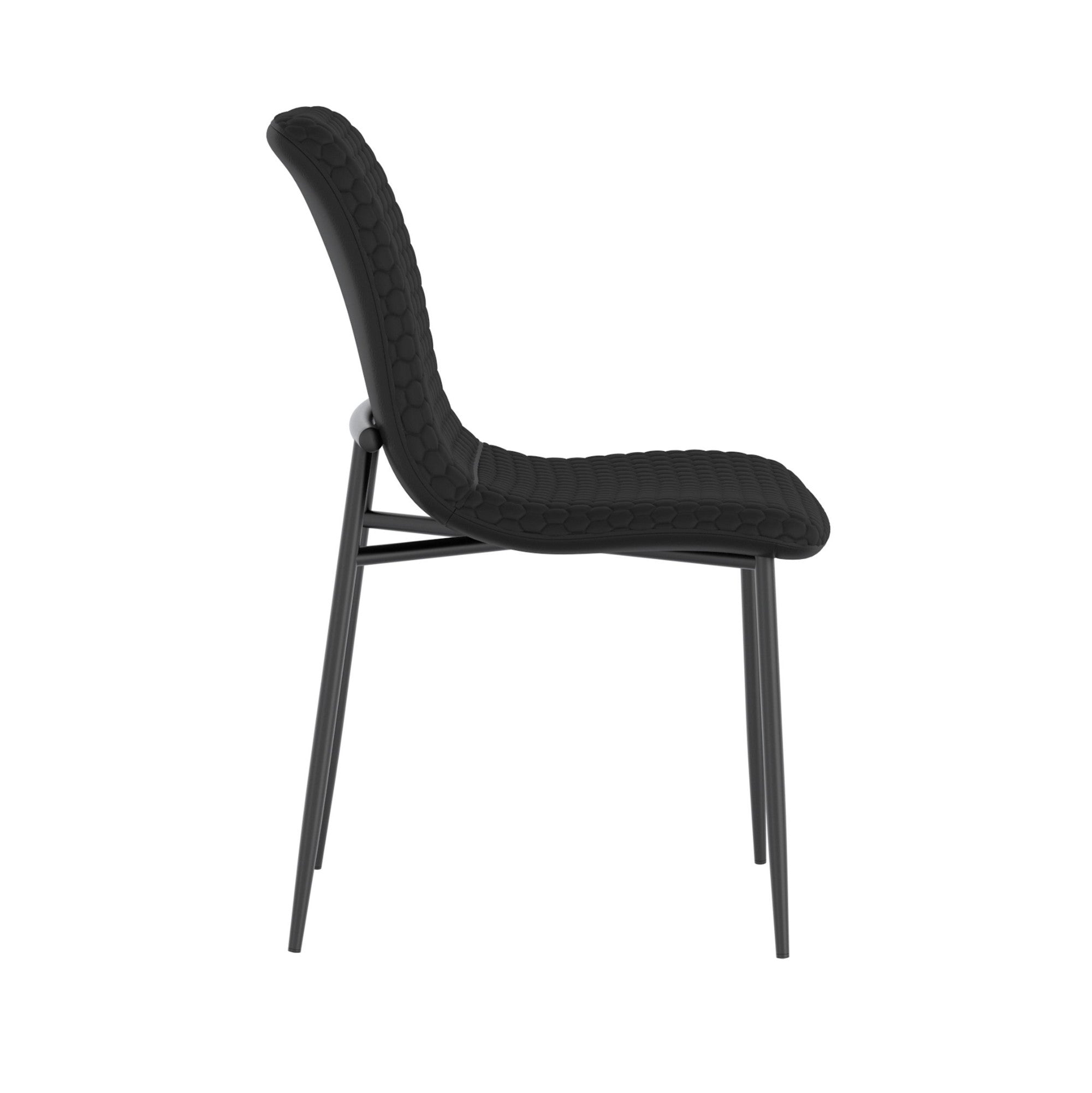 Brixx Dining Chair Black (Set of 2)