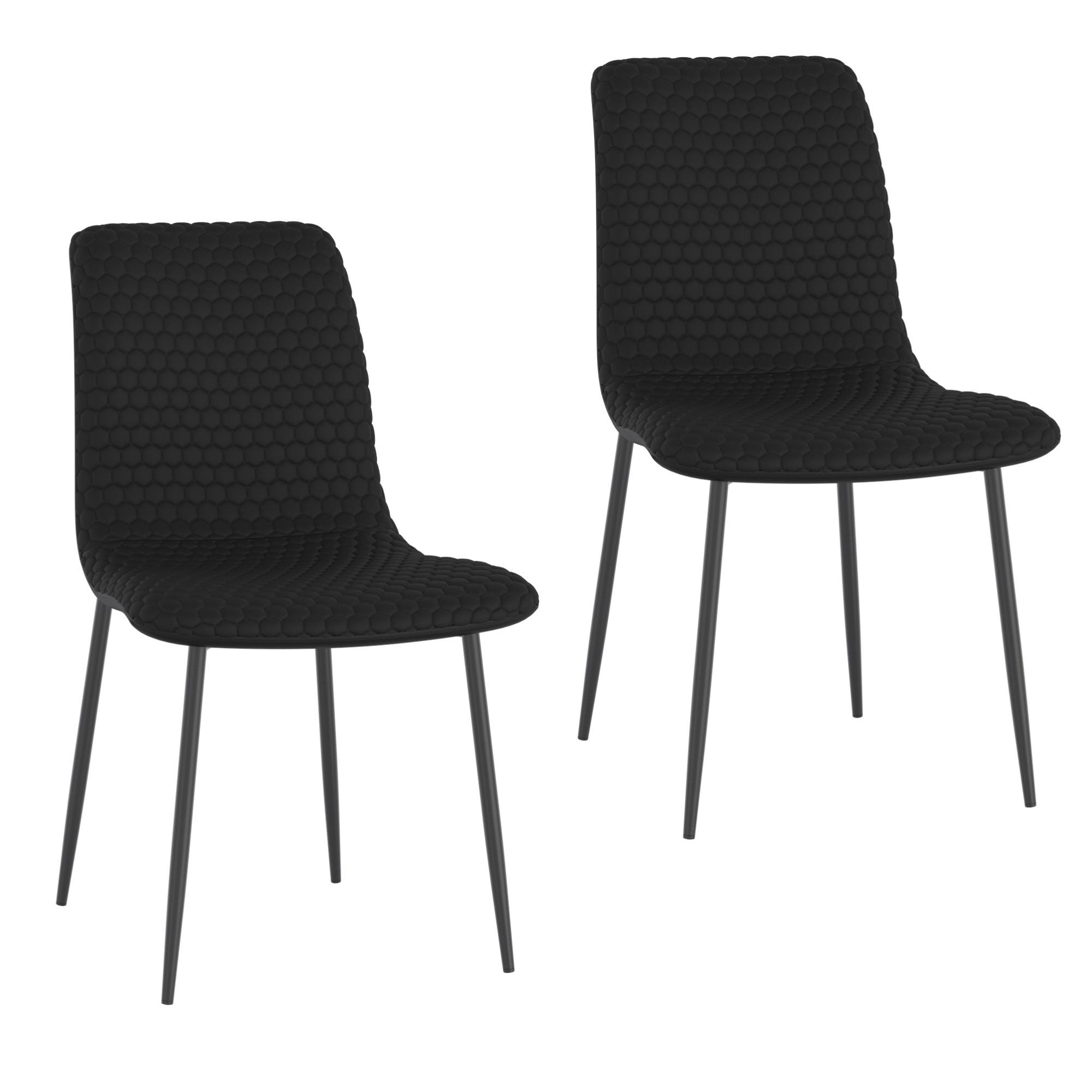 Brixx Dining Chair Black (Set of 2)