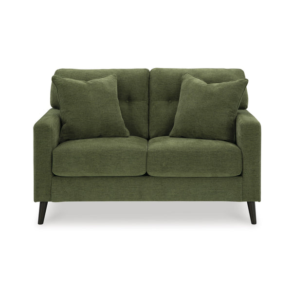 Bixler Loveseat in Olive | CastleUp Experience Centre Online Furniture