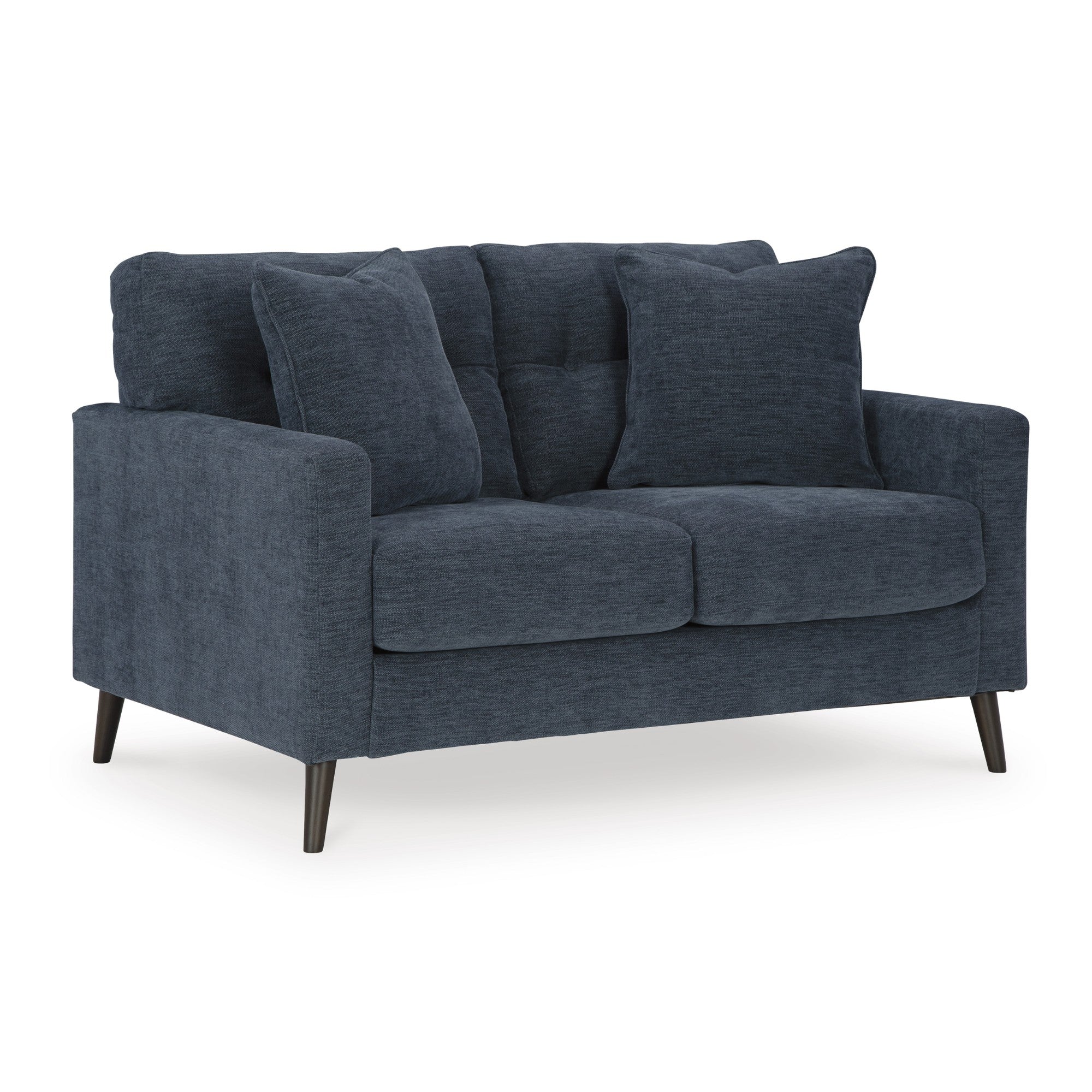 Bixler Loveseat in Navy