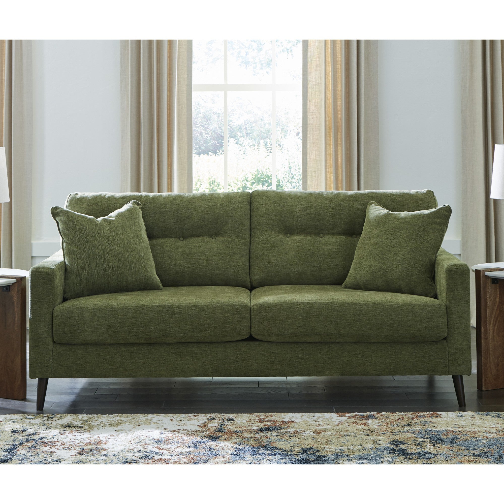 Bixler Sofa in Olive