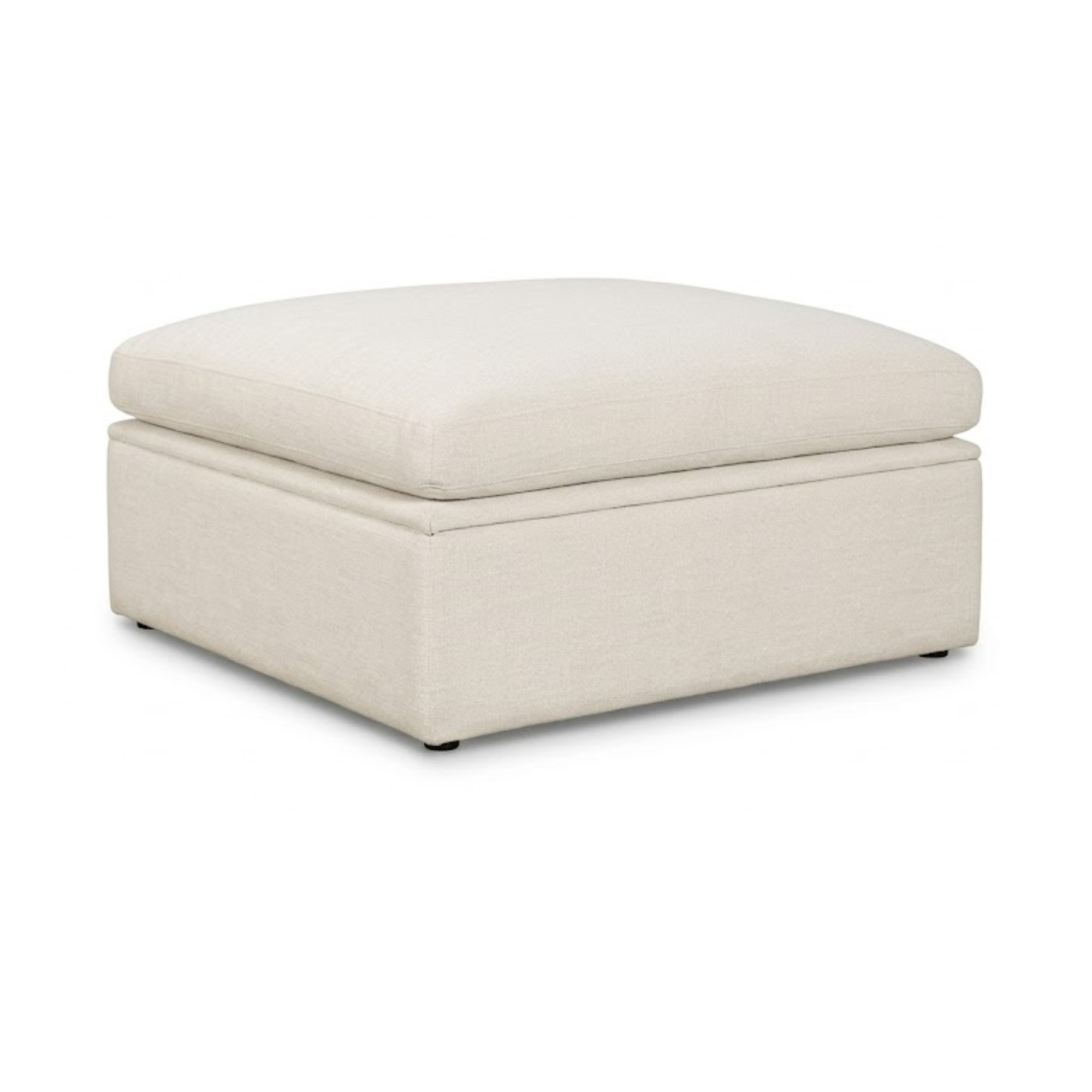 Canadian-made Statum Designs Inc Blair Collection 6-piece sectional sofa with plush cushions and modern design in a living room setting.