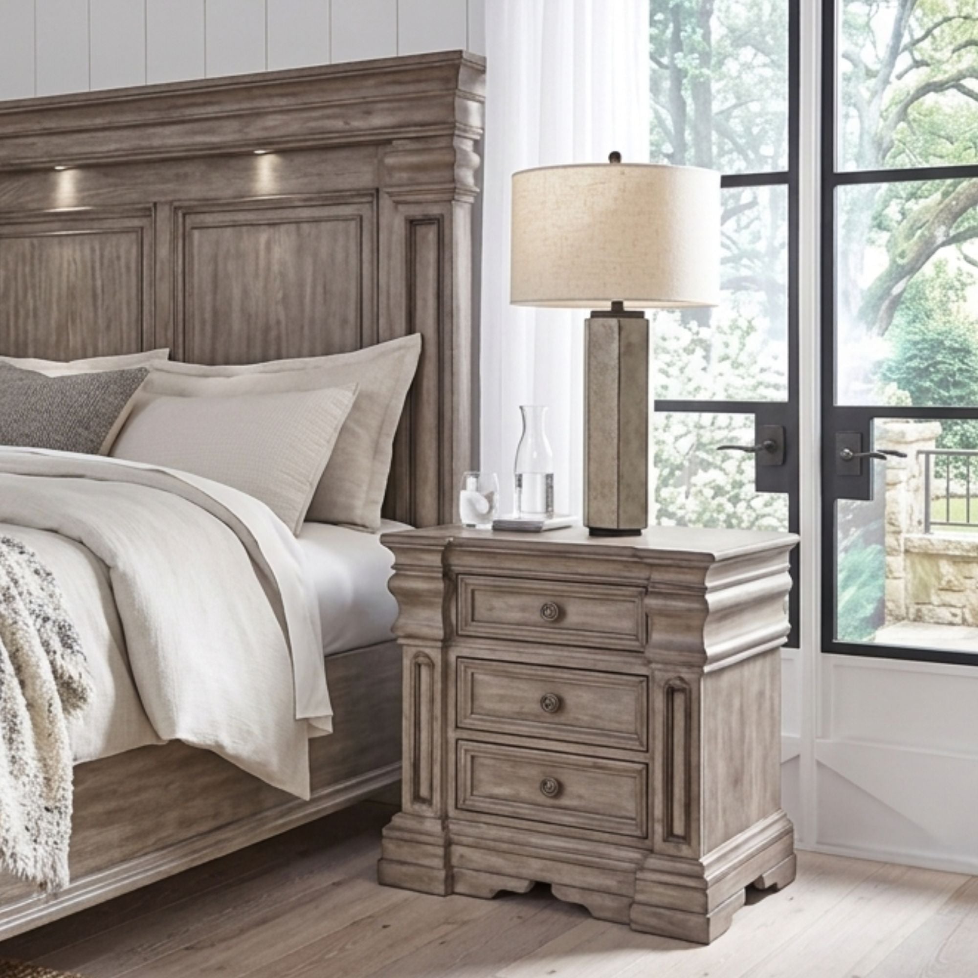 Blairhurst Three Drawer Night Stand