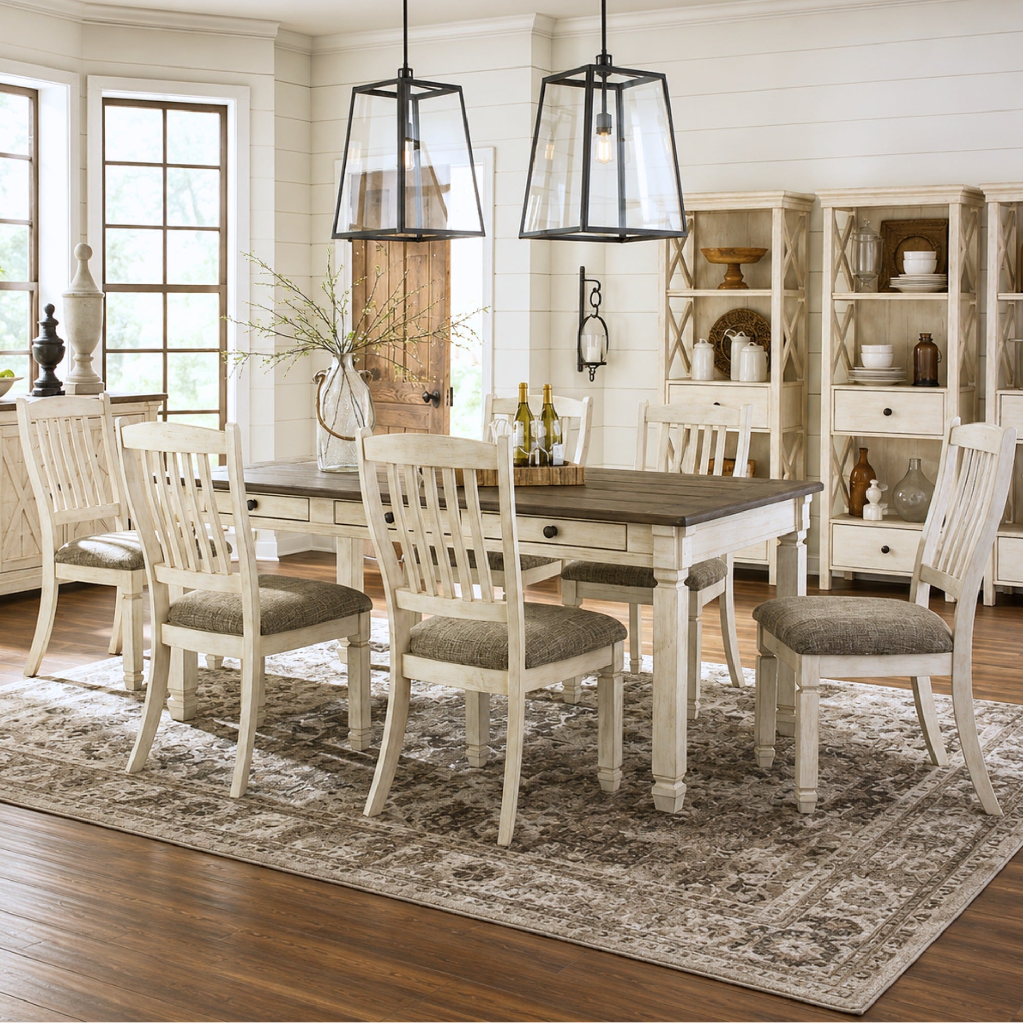 Bolanburg Dining Table and Chair Set in White
