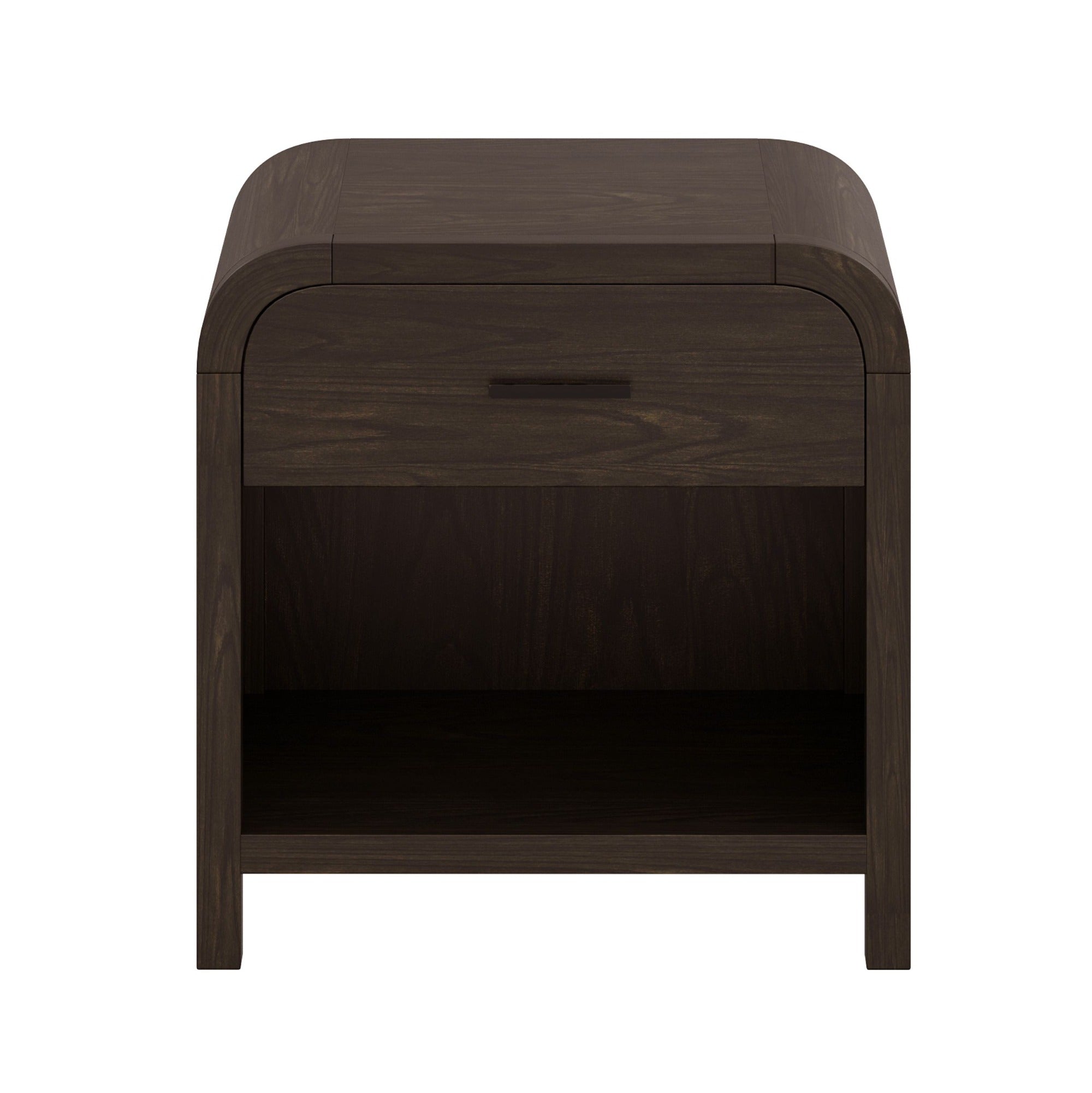 Bowman 1 Drawer Accent Table in Dark Walnut