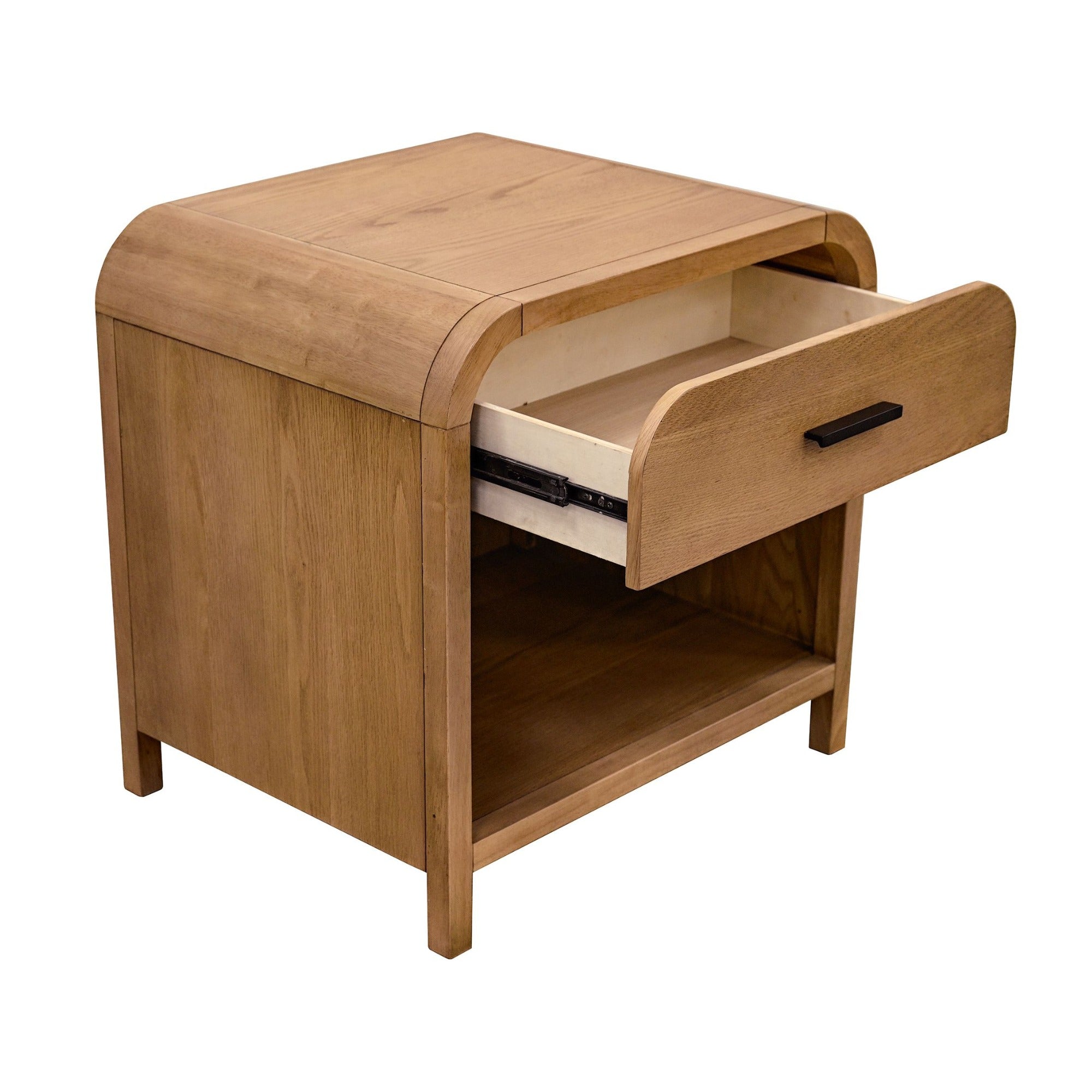 Bowman 1 Drawer Accent Table in Natural
