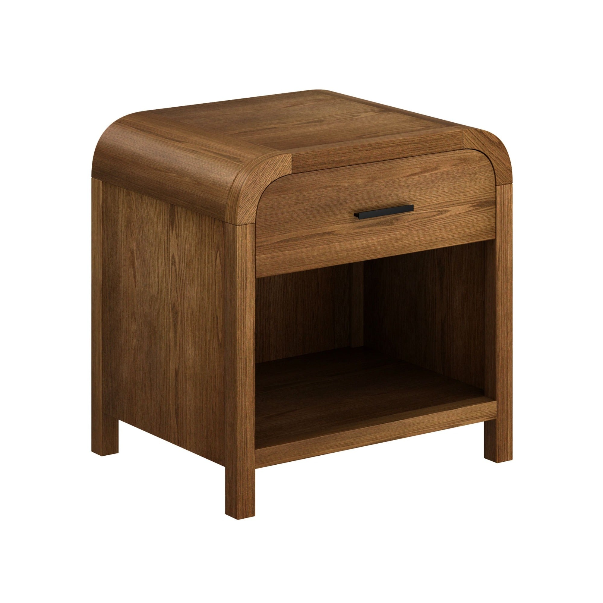 owman 1 Drawer Accent Table in Walnut
