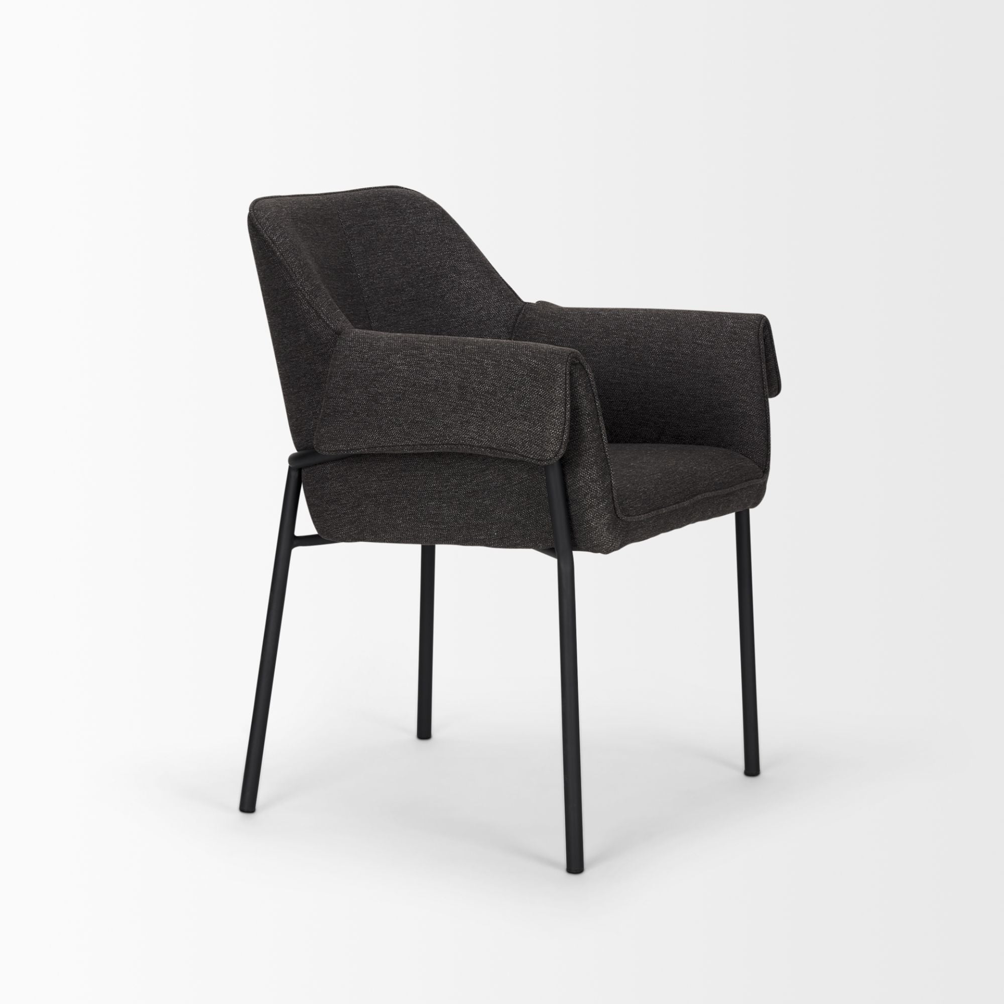Mercana Brently Fabric Dining Chair in Gray | CastleUp Experience Centre Online Furniture