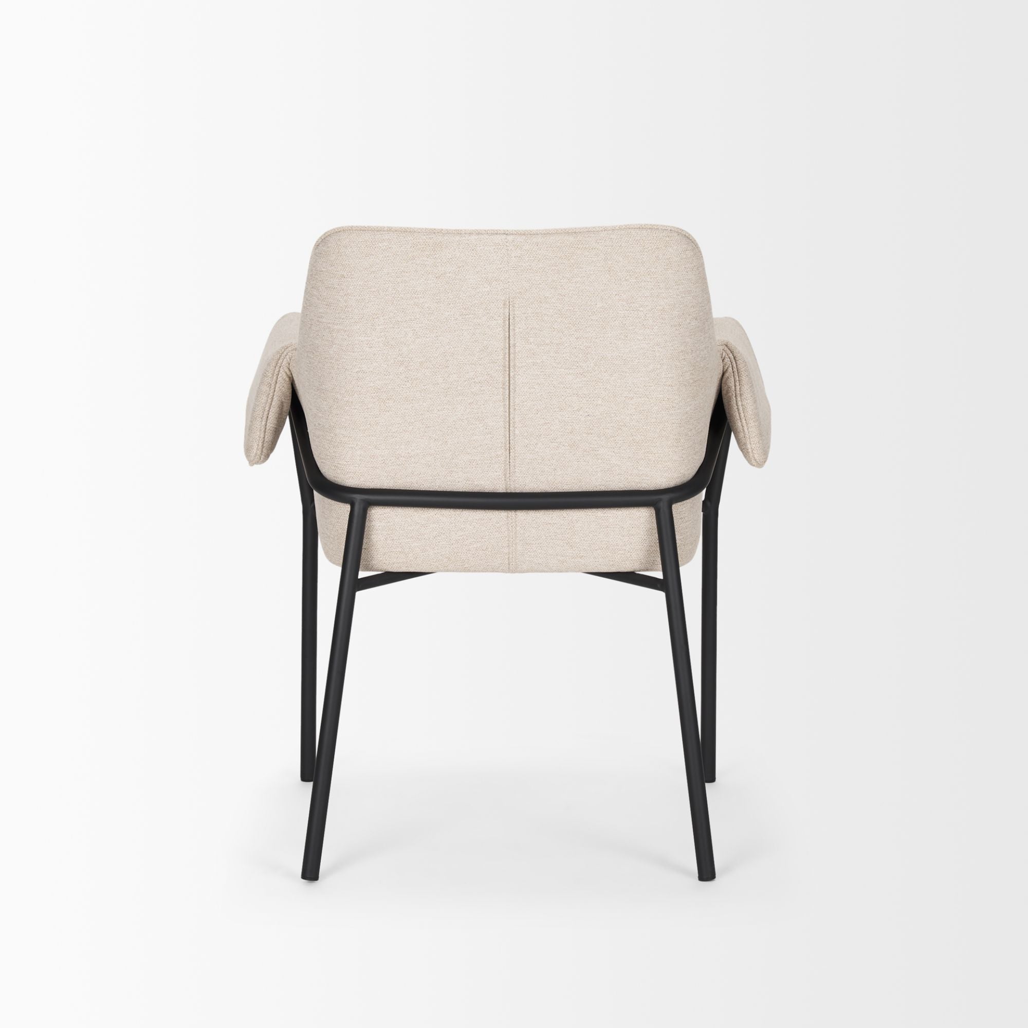 Mercana Brently Fabric Dining Chair in Oatmeal | CastleUp Experience Centre Online Furniture