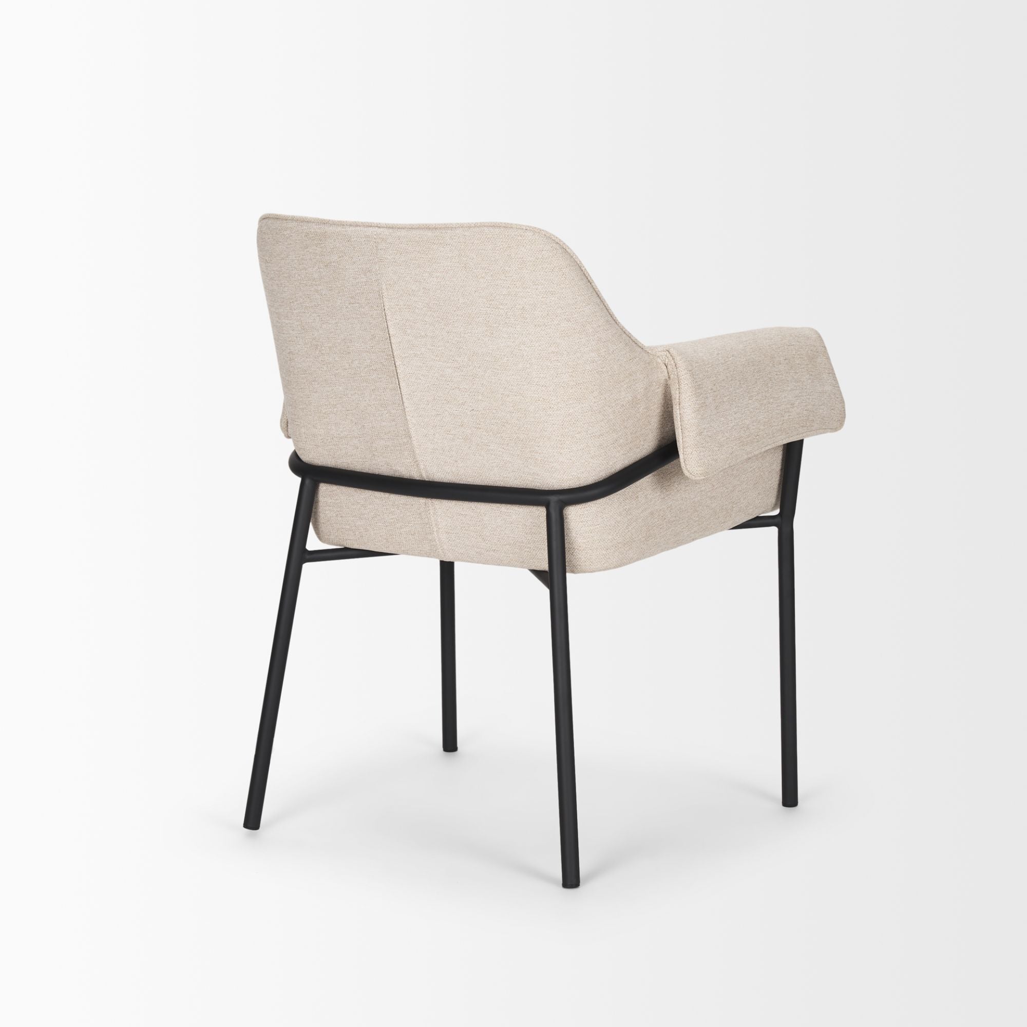 Mercana Brently Fabric Dining Chair in Oatmeal | CastleUp Experience Centre Online Furniture