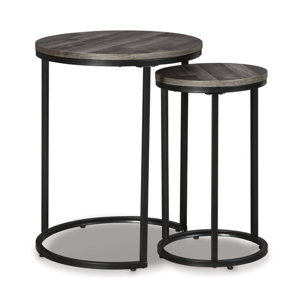 Briarsboro Accent Table Set Black/Grey | CastleUp Experience Centre Online Furniture