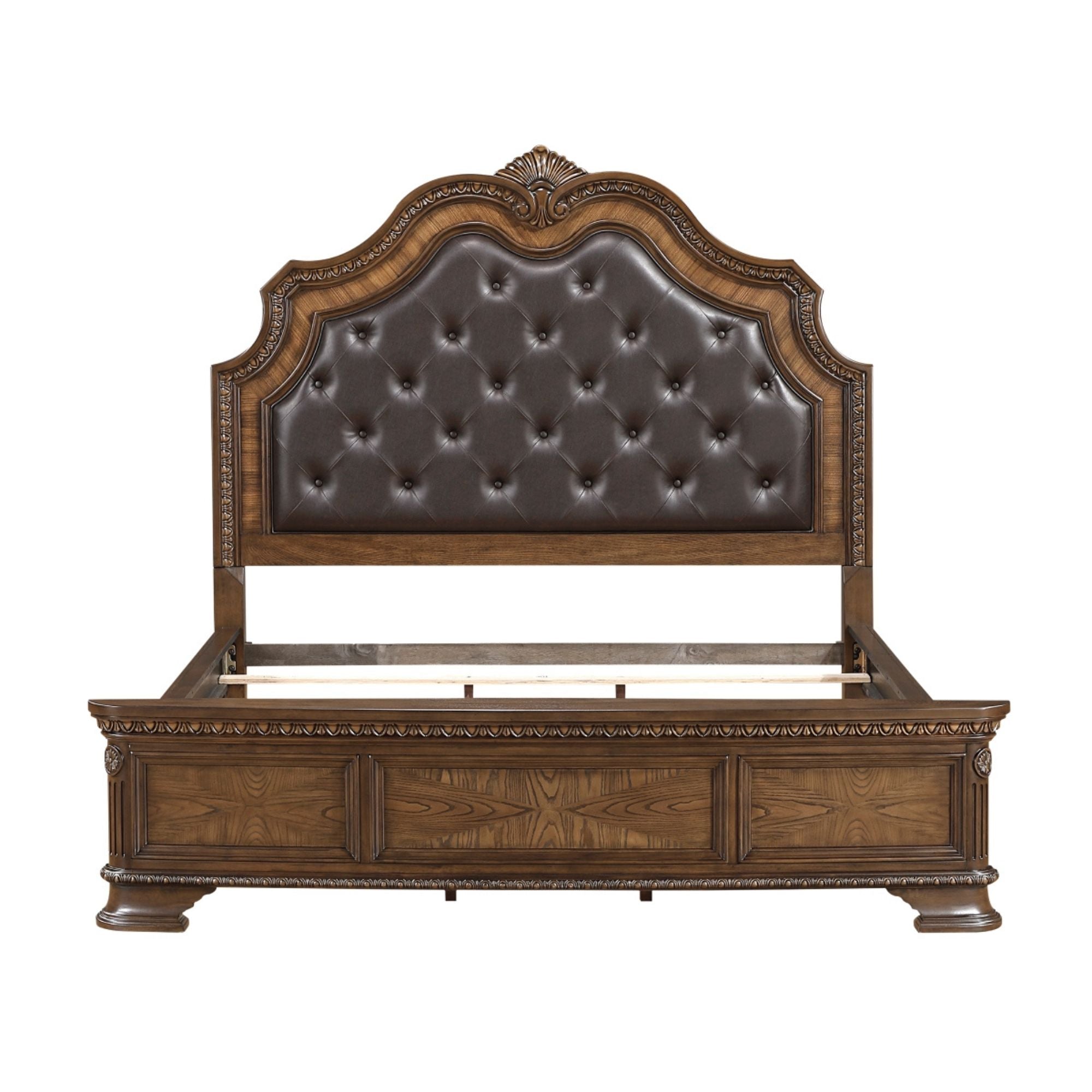 MAZ Bridgepoint bedroom set featuring a modern bed frame with a neutral-toned headboard and matching bedroom furniture.