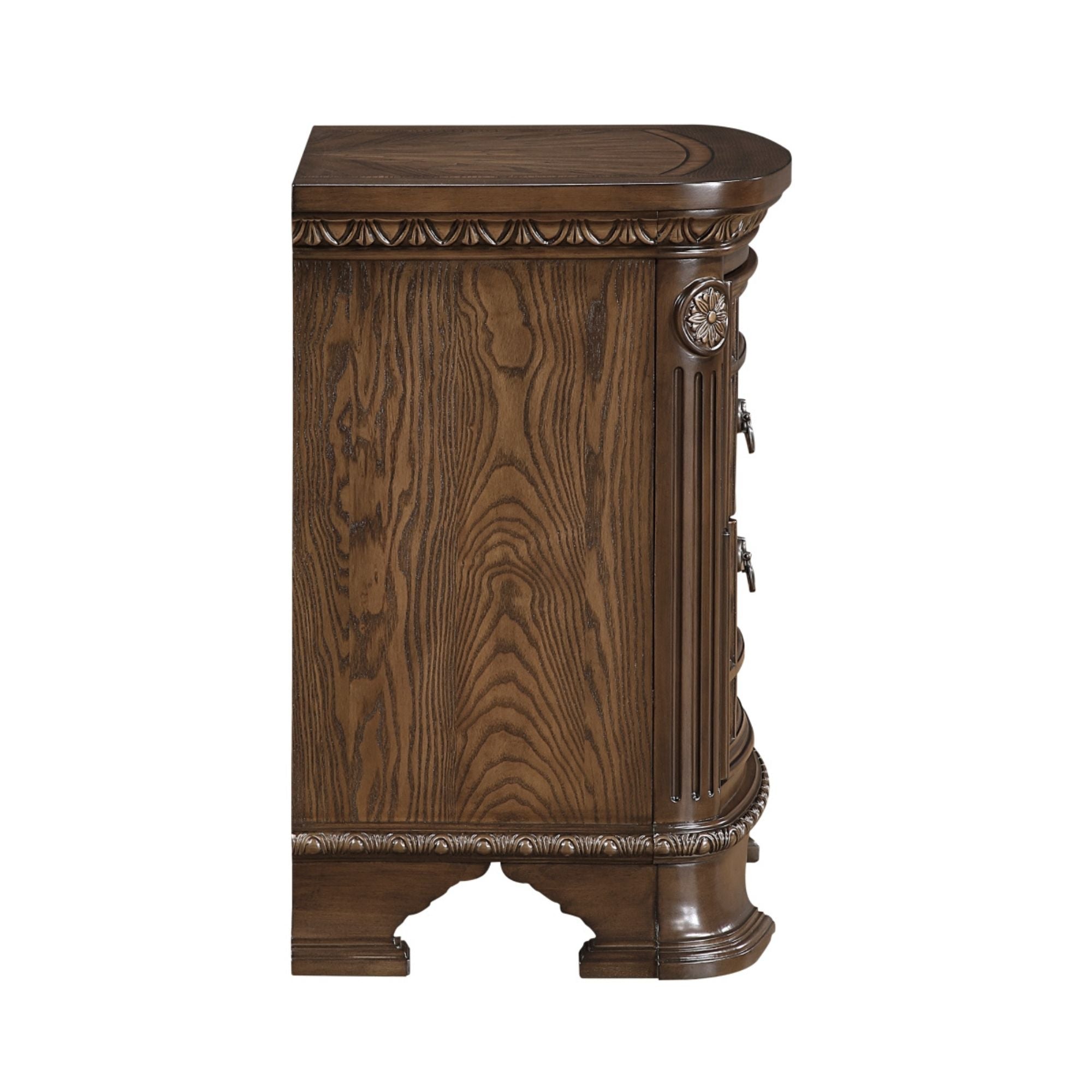 MAZ Bridgepoint bedroom set nightstand with modern design, featuring a sleek wood finish and minimalist style for contemporary bedrooms.