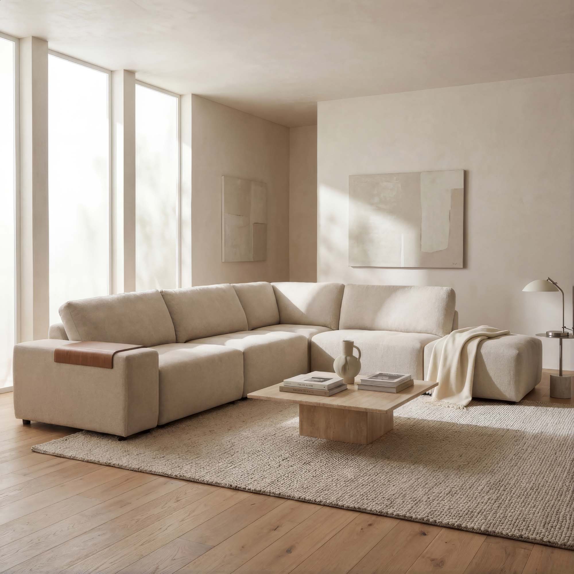 Bristow 6-Piece Modular Sectional with Ottoman