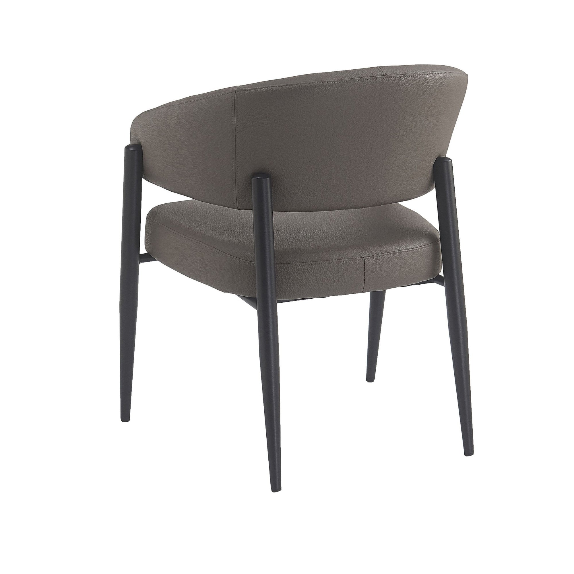 Bronson Dining Chair in Stone and Black (Set of 2)