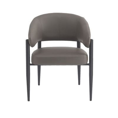 Bronson Dining Chair in Stone and Black (Set of 2)