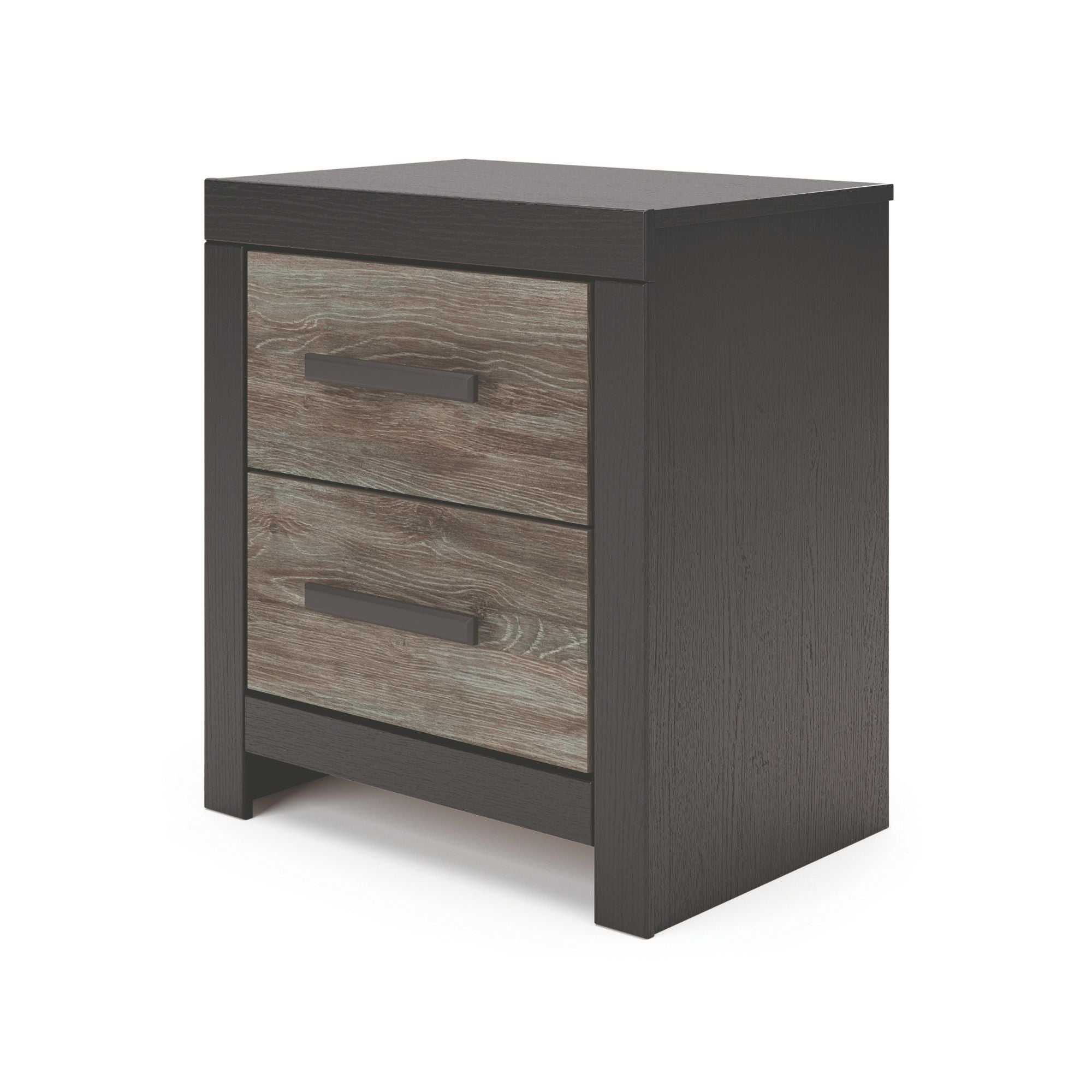 Broachmyn Two Drawer Night Stand Grey