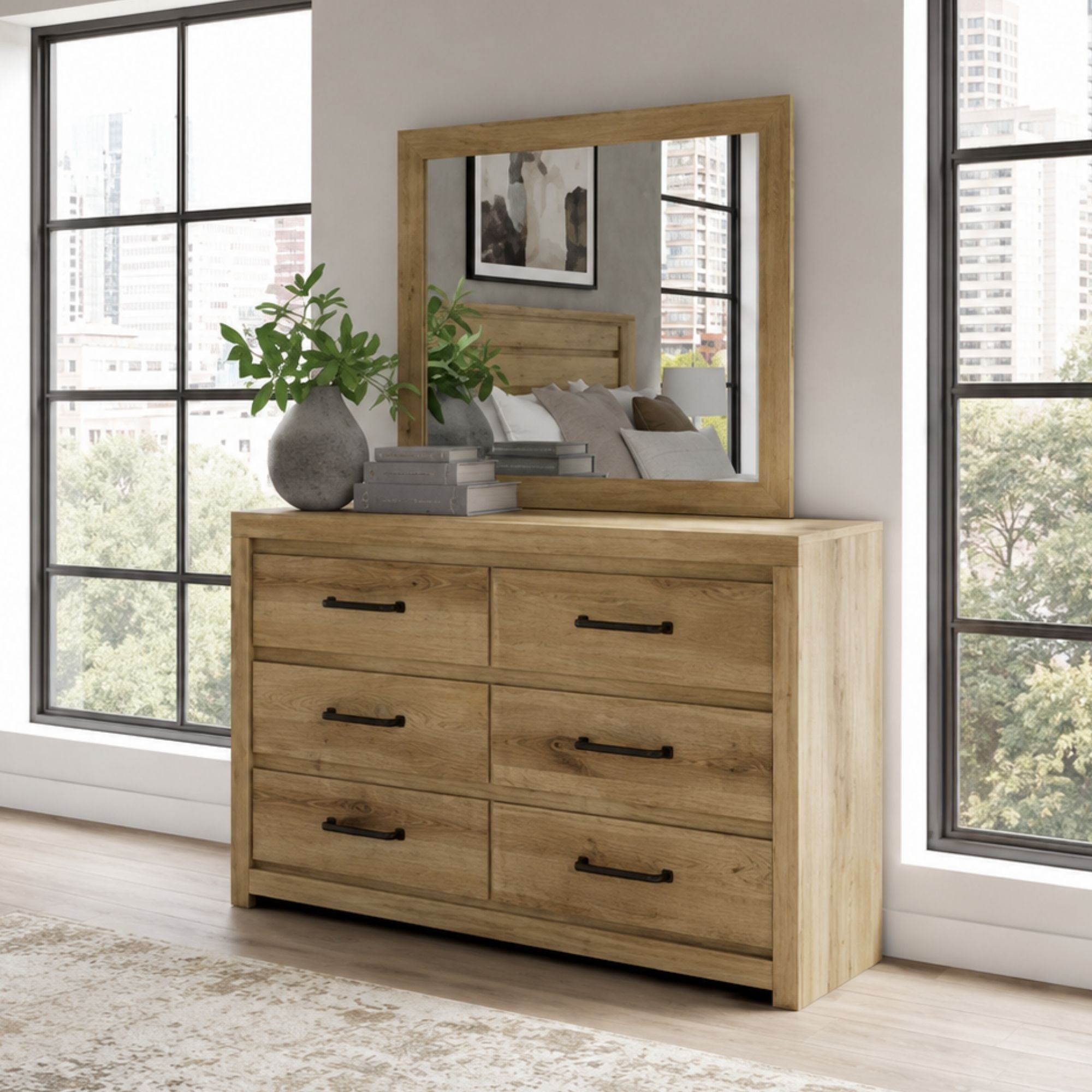 Brozmont Dresser and Mirror