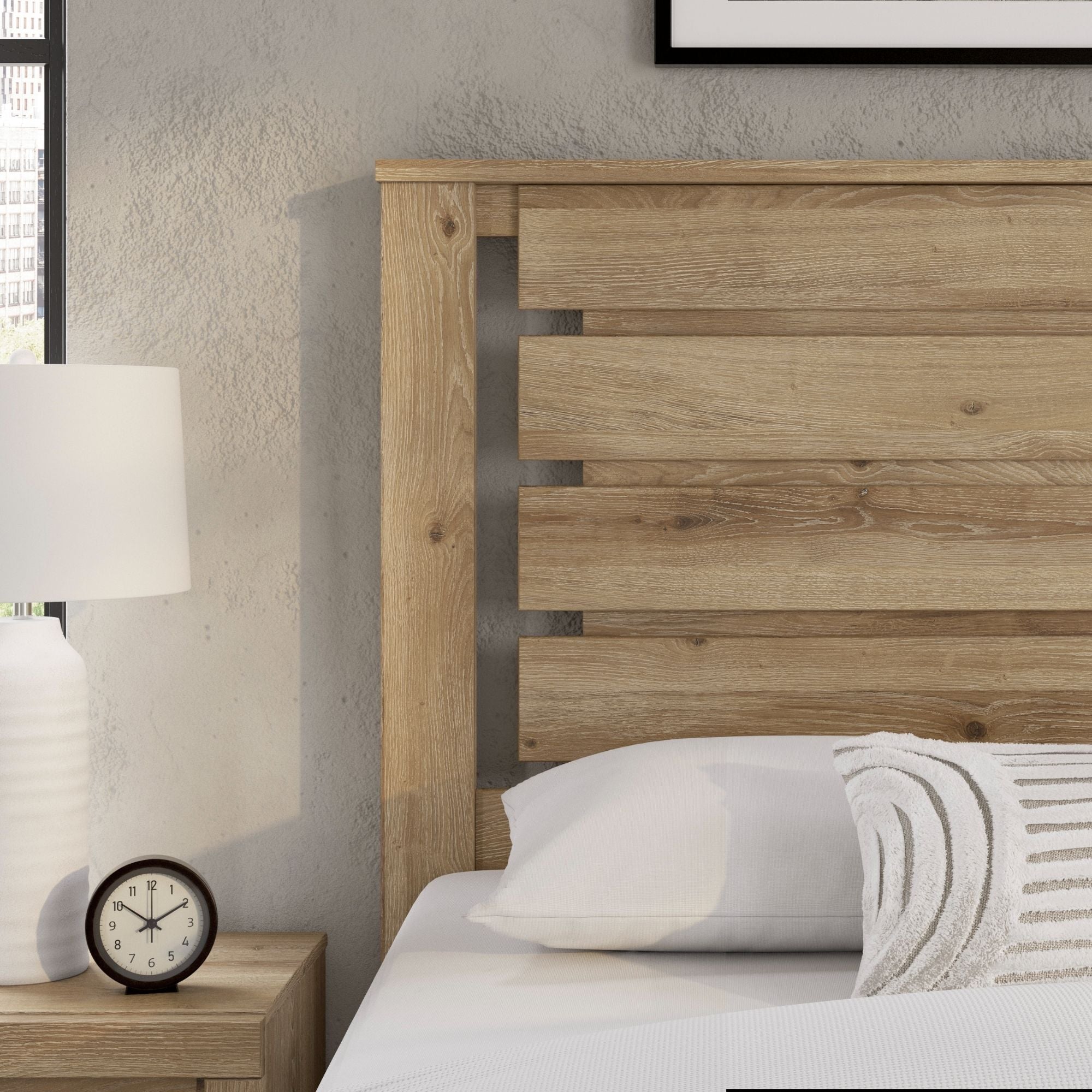 Brozmont  Panel Platform Bed