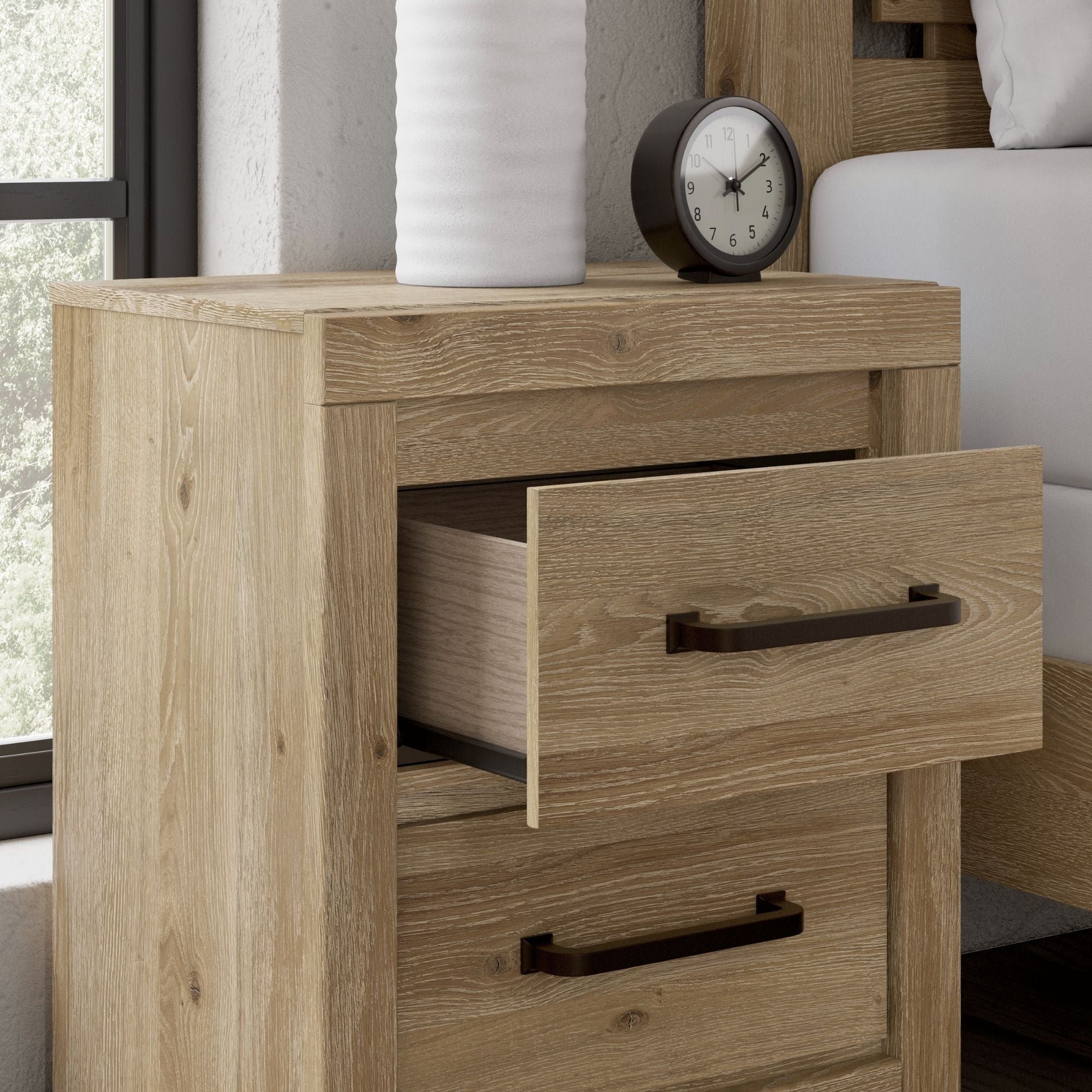 Brozmont Panel Platform Bedroom Set