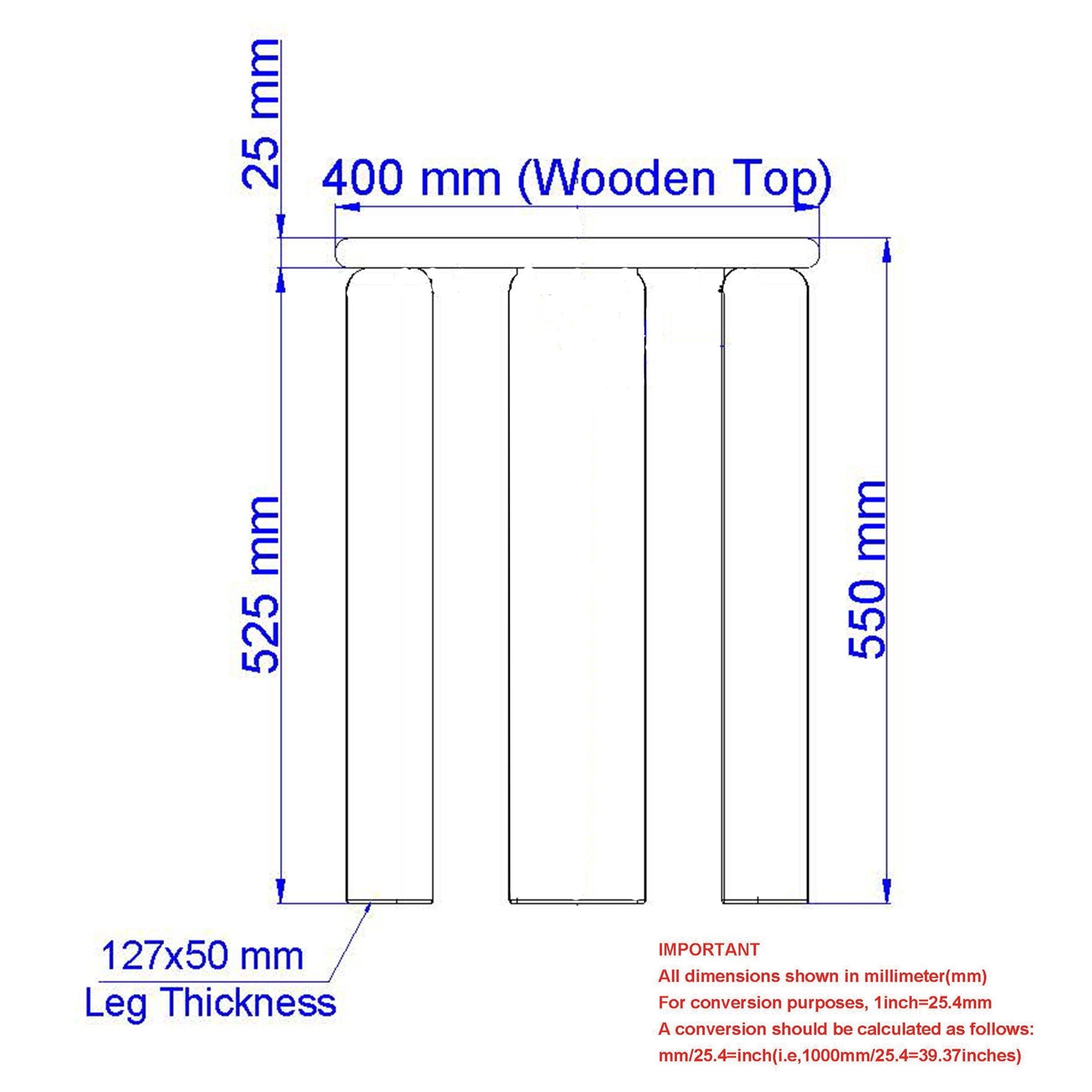 Table d'appoint ronde Reyna avec rangement noire et blanche