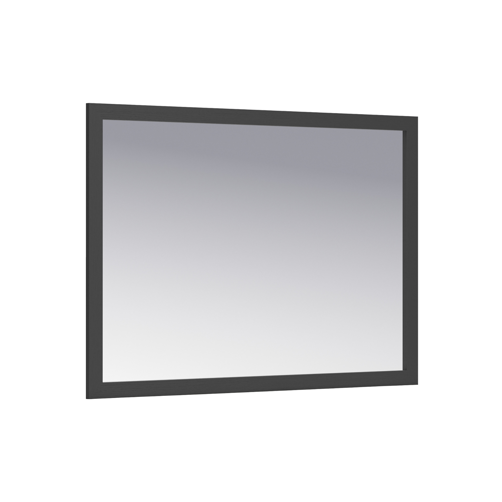 Black Cadmori dresser with matching mirror from Signature Ashley, featuring sleek design and modern hardware.