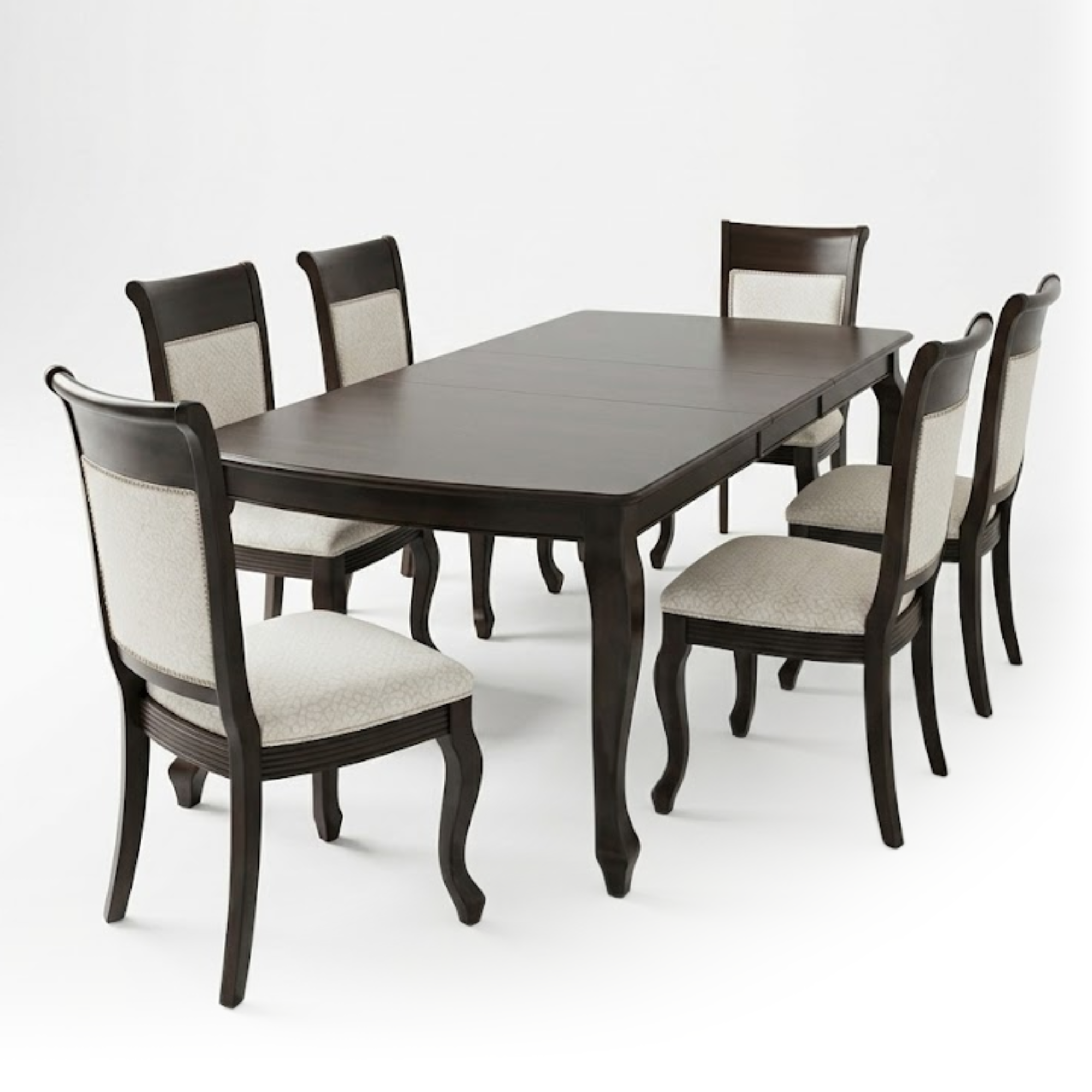 Canadian Made Cambridge 7 Piece Solid Wood Extendable Dining Set