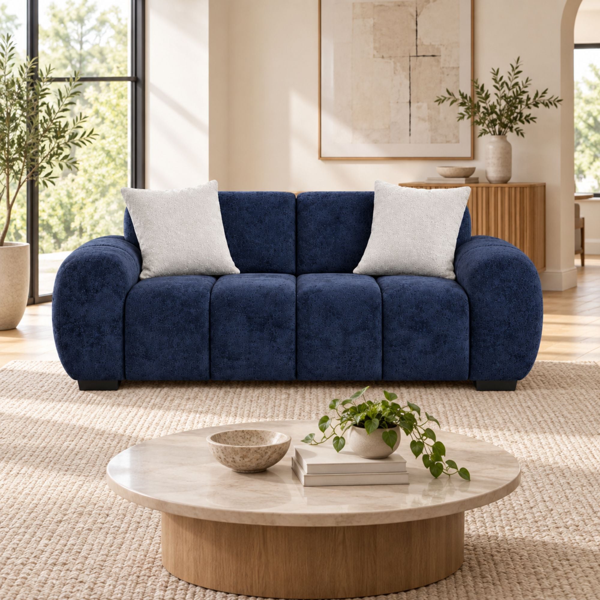 Canadian-made Coburg Modern Loveseat