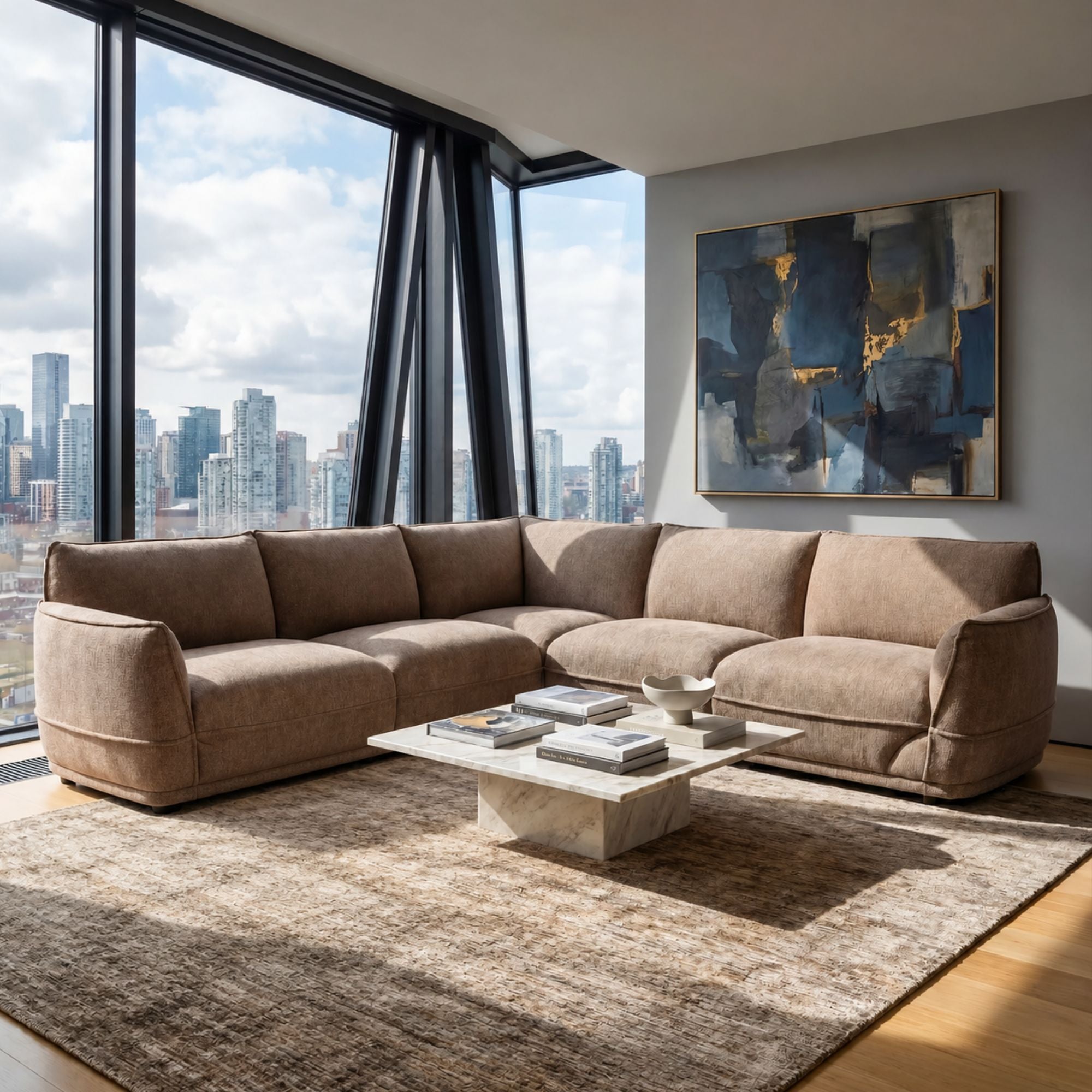 Scala 5-Piece Modular Corner Sofa