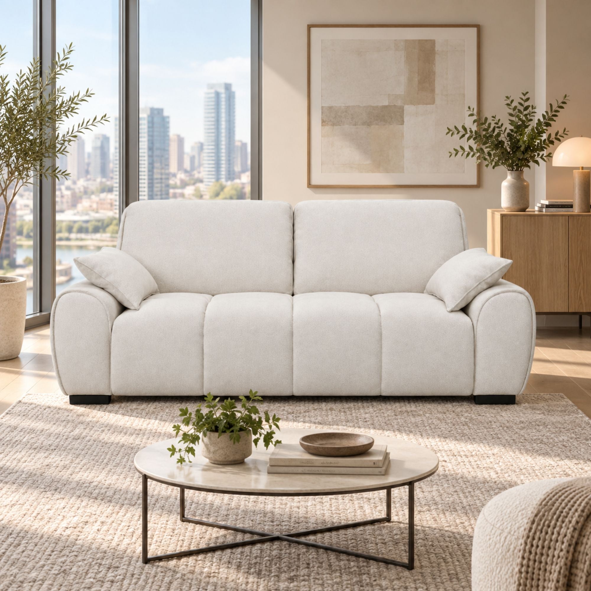 Canadian-made Madison Modern Loveseat
