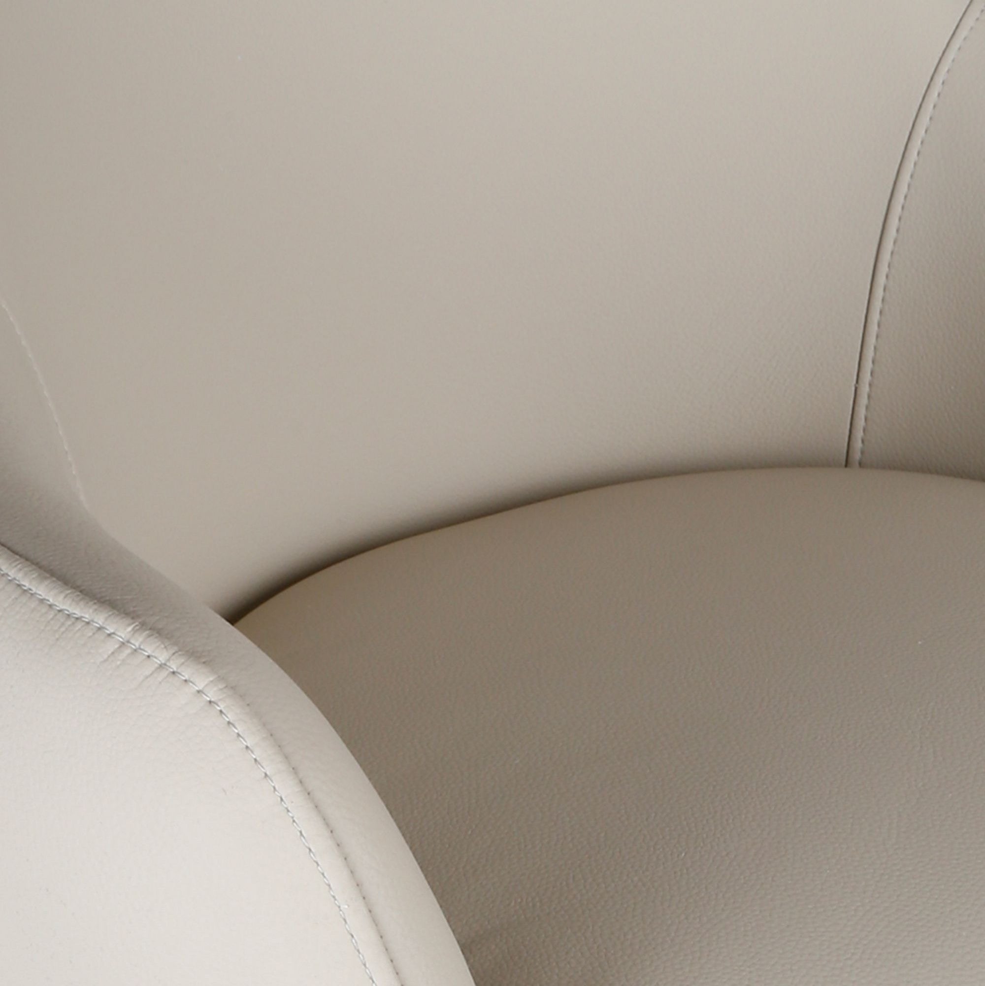 Caprese Swivel Dining Chair and Accent Chair in Beige