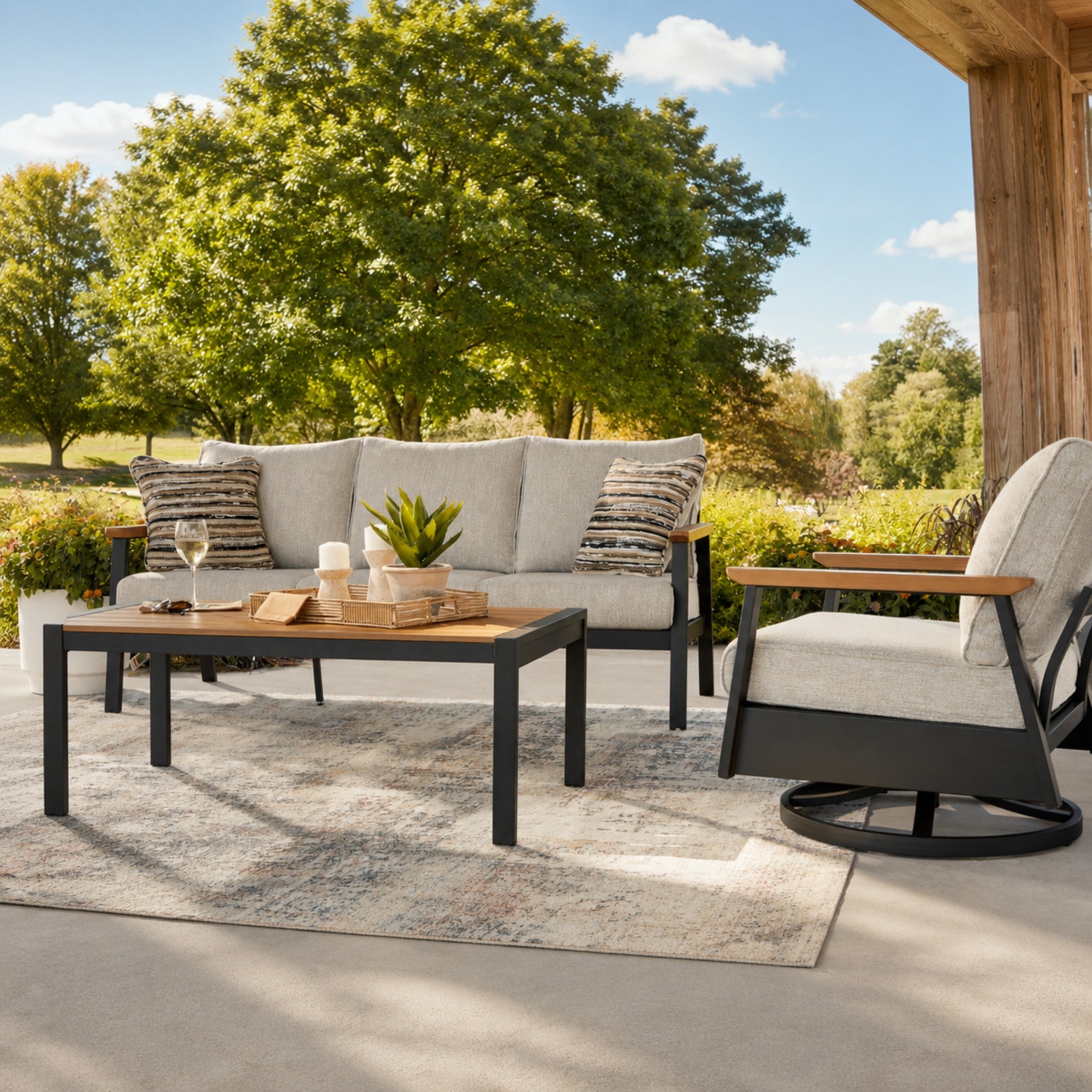 Carmel Highlands Outdoor Sofa Set
