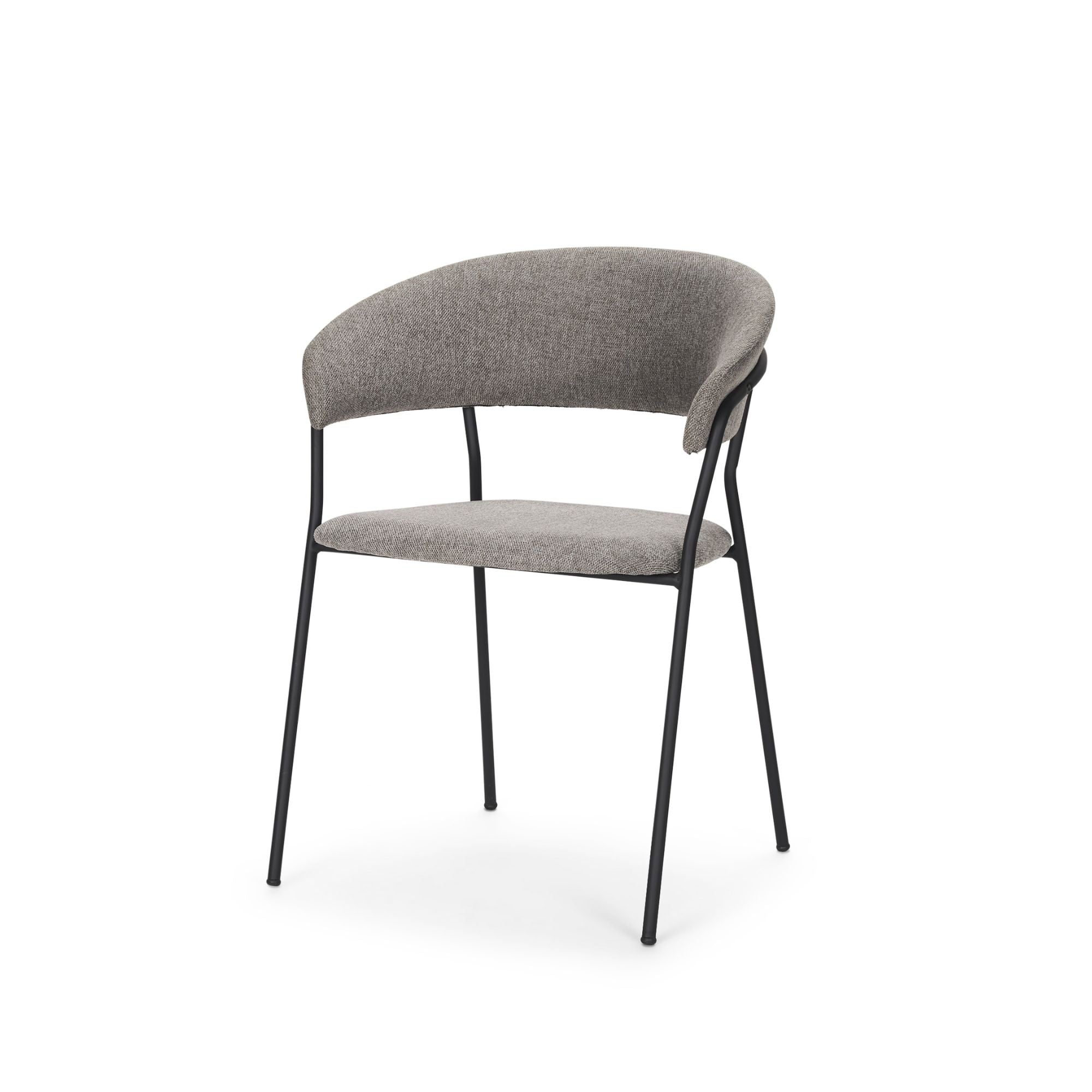 Mercana Carolyn Dining Chair in Grey | CastleUp Experience Centre Online Furniture
