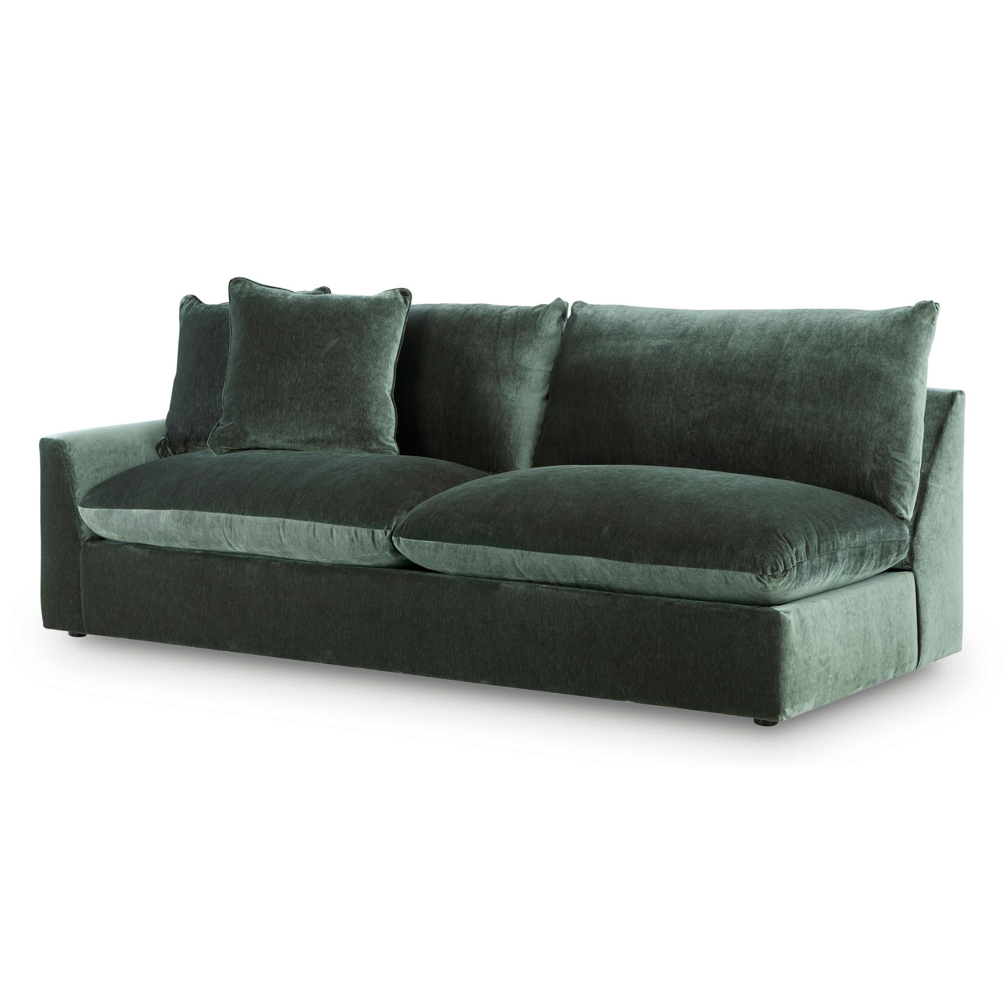 Carriage View 3-piece sectional in jade green by Signature Design by Ashley