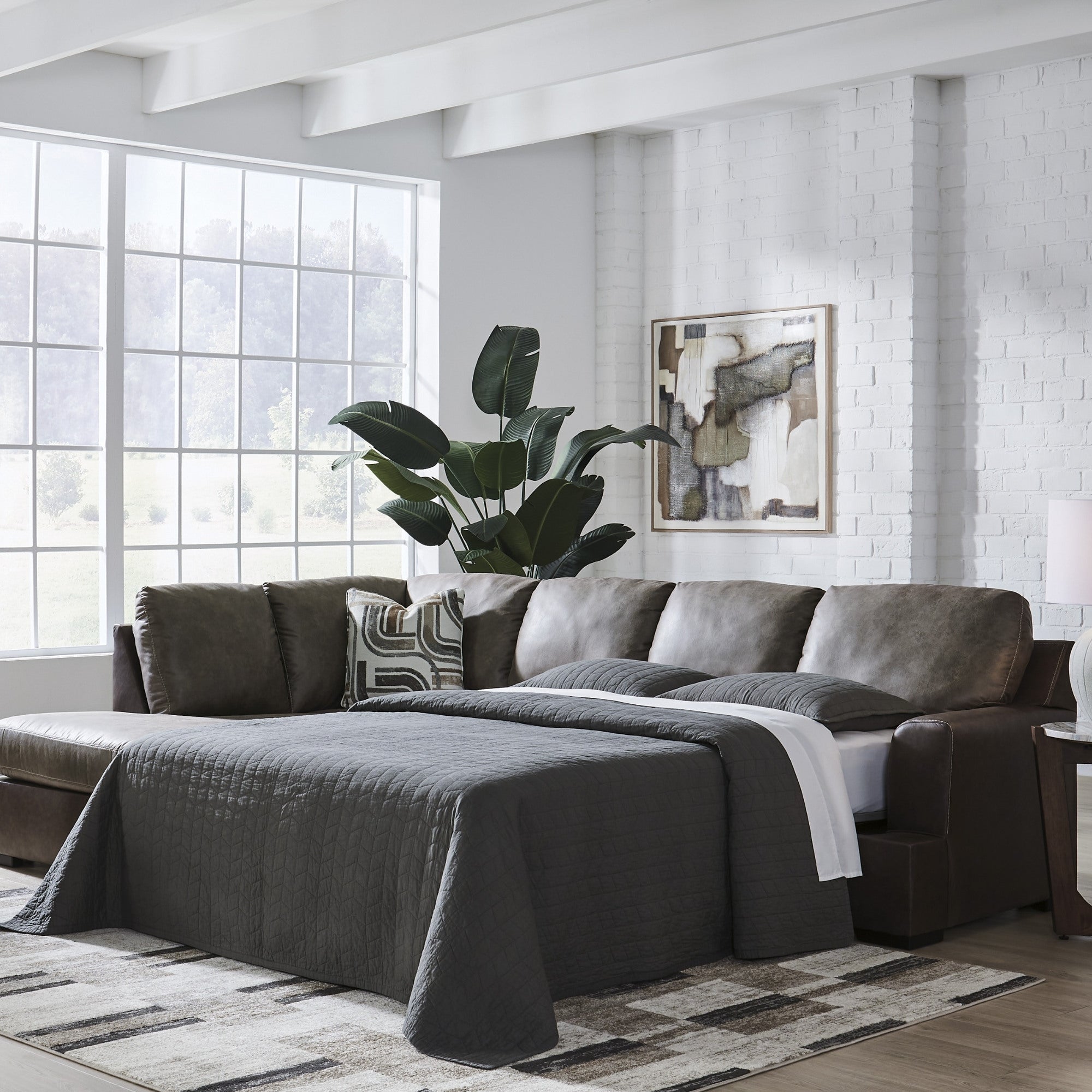 Castille Way 2-Piece Sectional Sleeper with Chaise