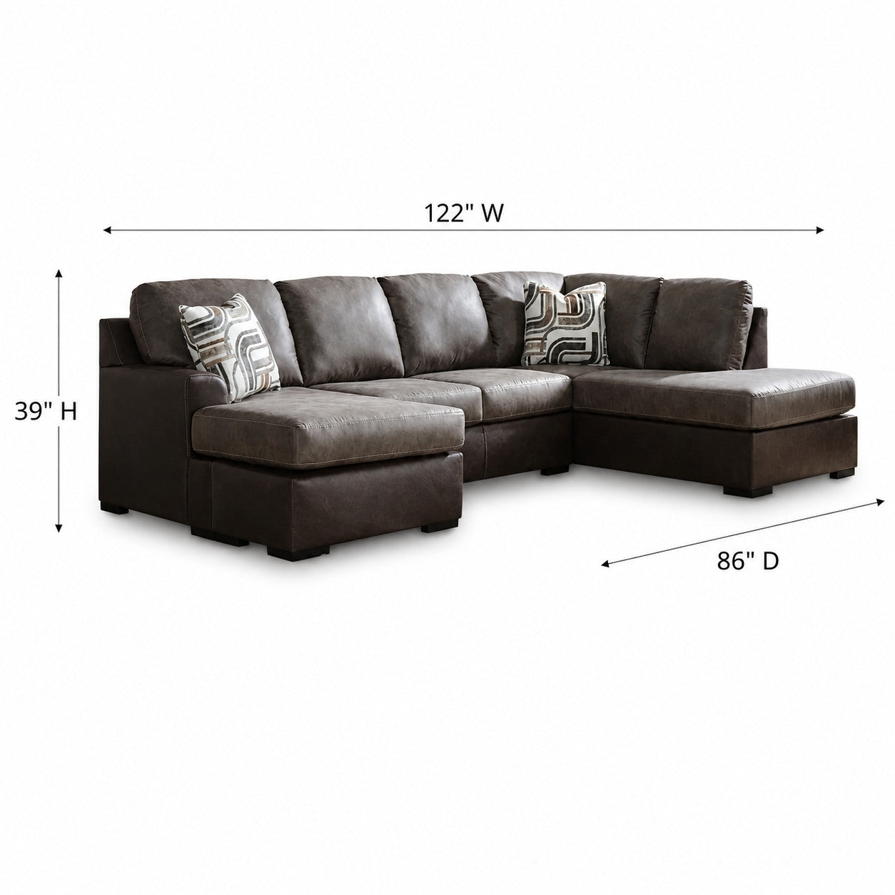 Castille Way 2-Piece Sectional Sleeper with Chaise