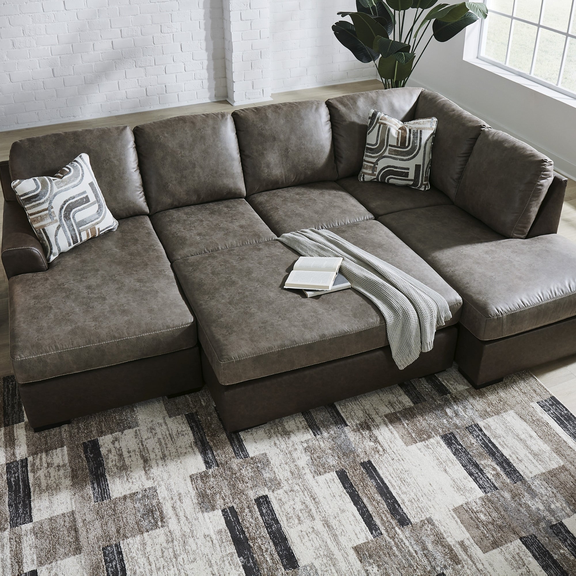 Castille Way Oversized Accent Ottoman