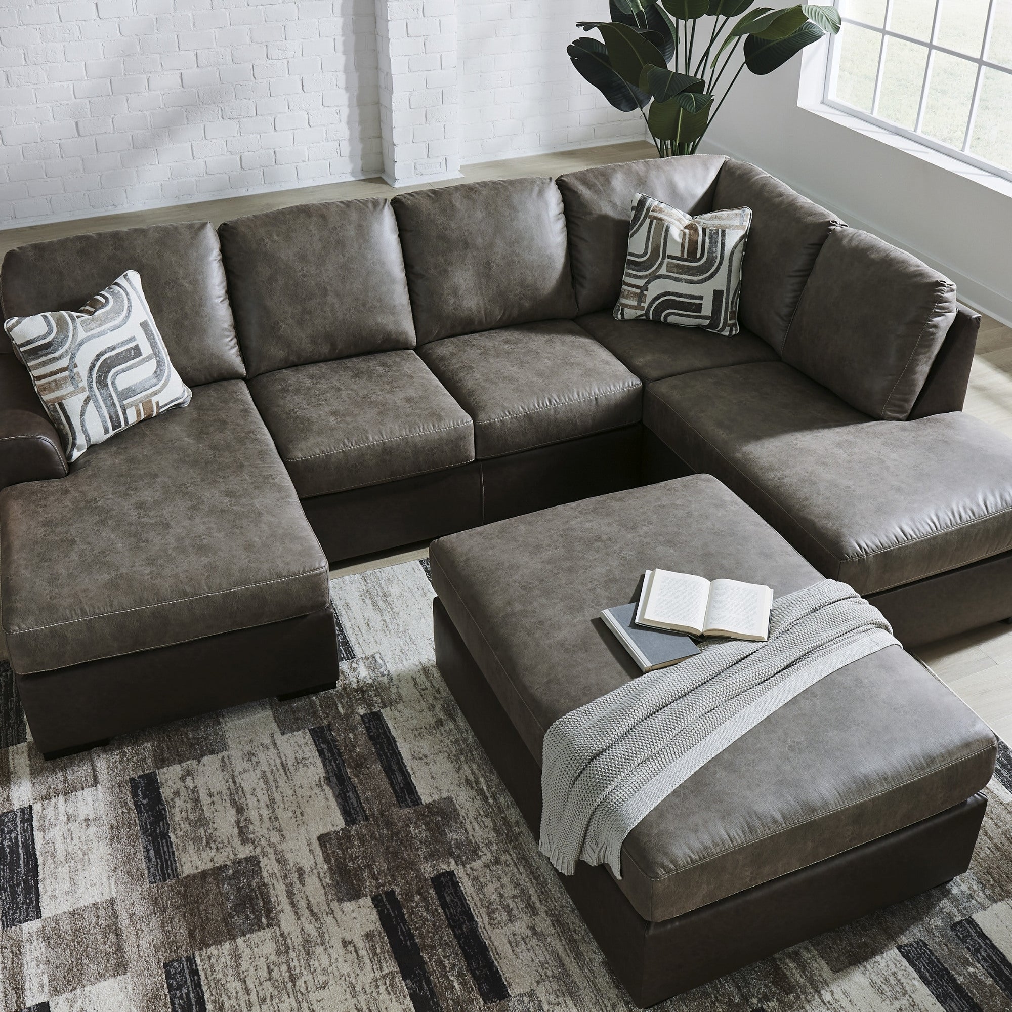 Castille Way Oversized Accent Ottoman