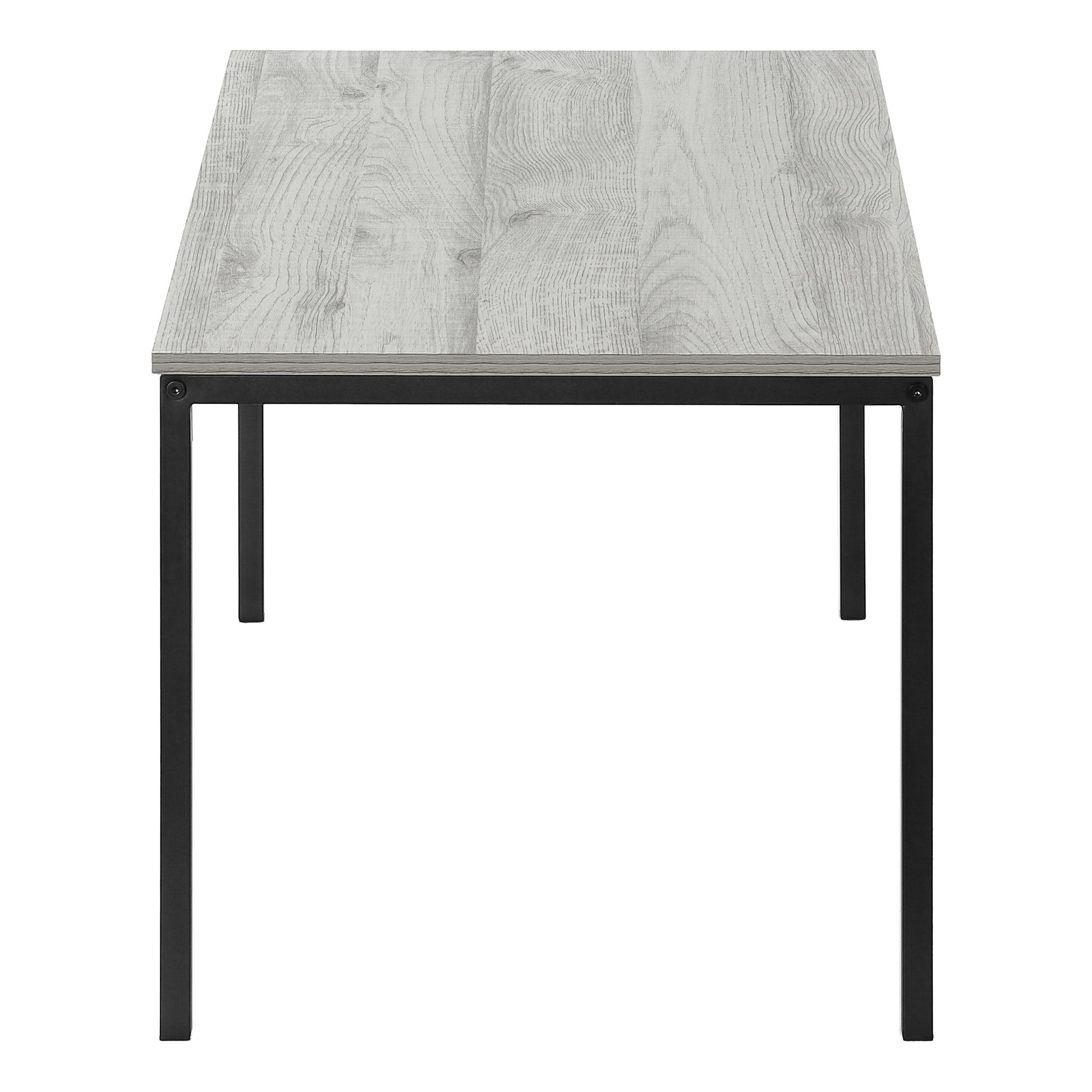 Grey Cavaro coffee table by Monarch Specialties, modern design with sleek surface and sturdy legs, ideal for living room decor.