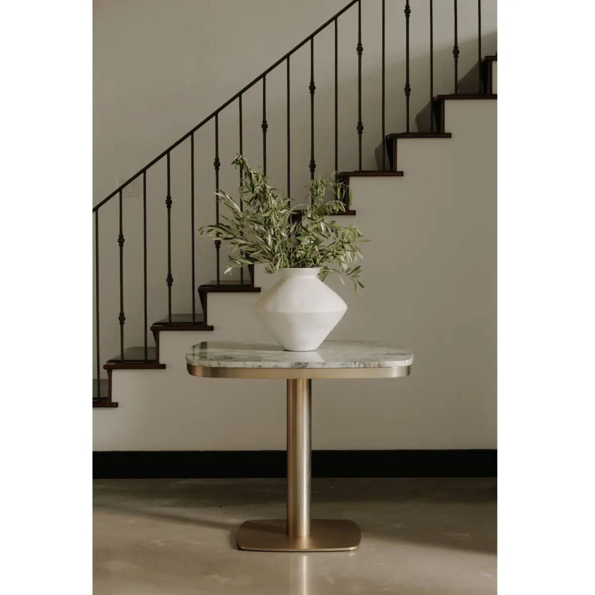 Moe's Home Celeste Cafe Collection Table Green Onyx Marble | CastleUp Experience Centre Online Furniture