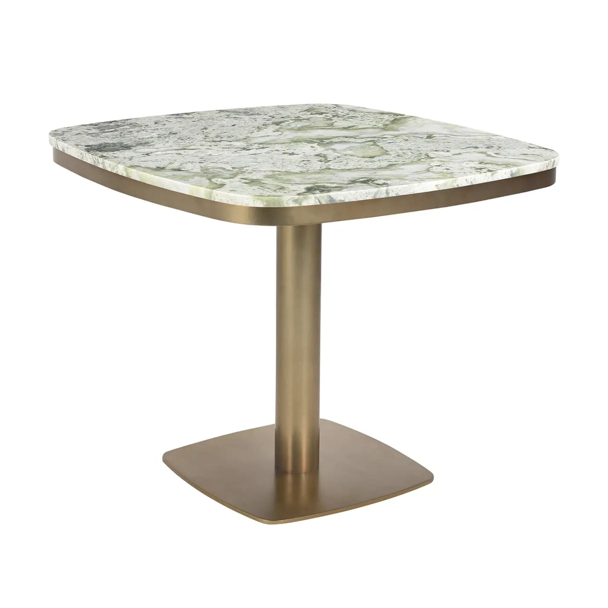 Moe's Home Celeste Cafe Collection Table Green Onyx Marble | CastleUp Experience Centre Online Furniture