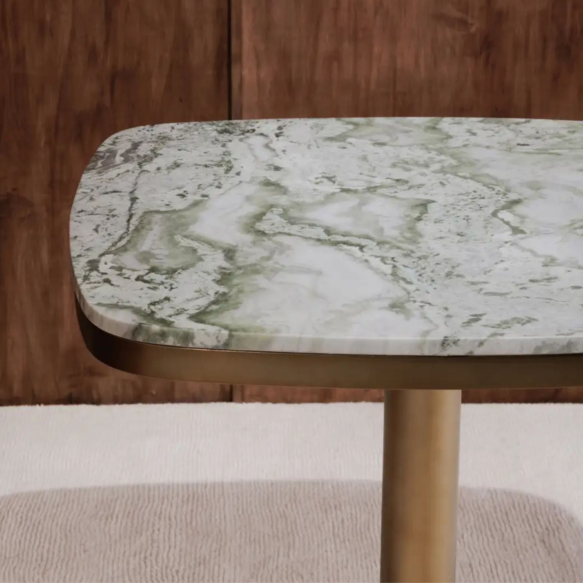 Moe's Home Celeste Cafe Collection Table Green Onyx Marble | CastleUp Experience Centre Online Furniture