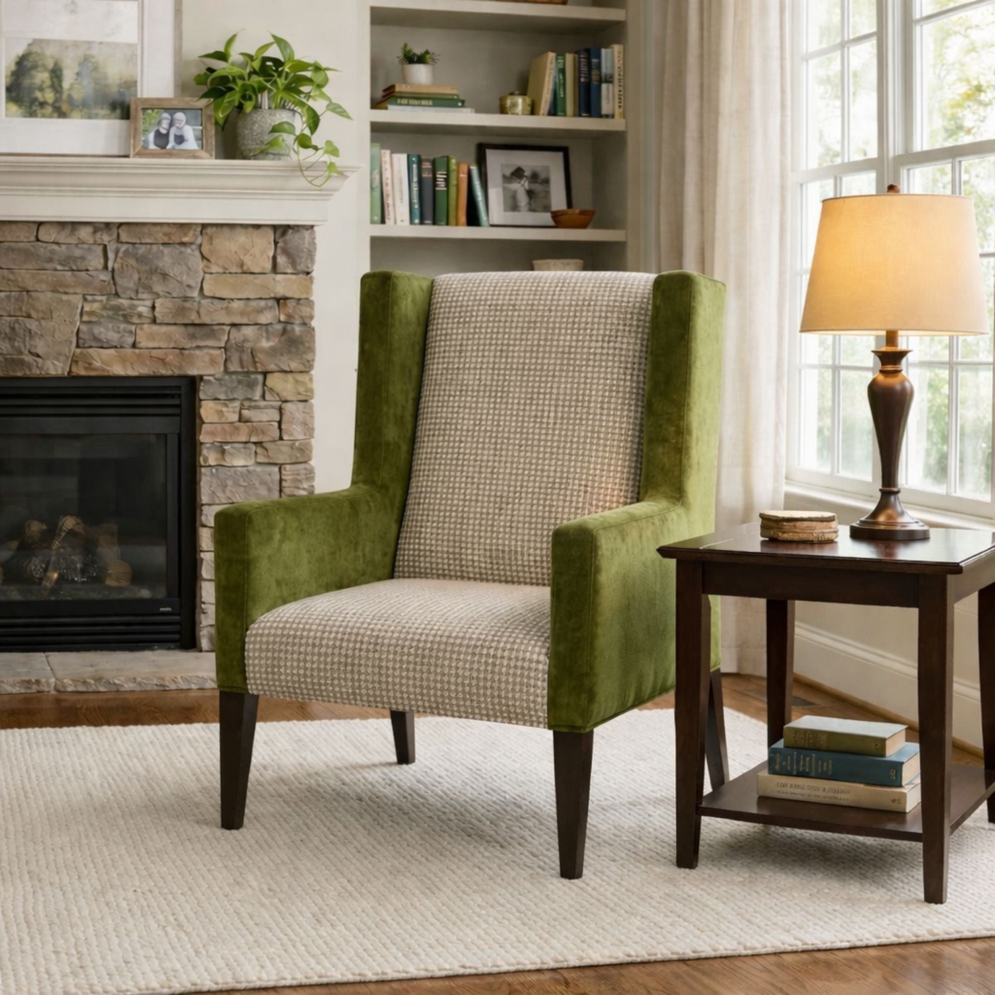 Canadian Made Charlotte Wing Chair | CastleUp Experience Centre Online Furniture