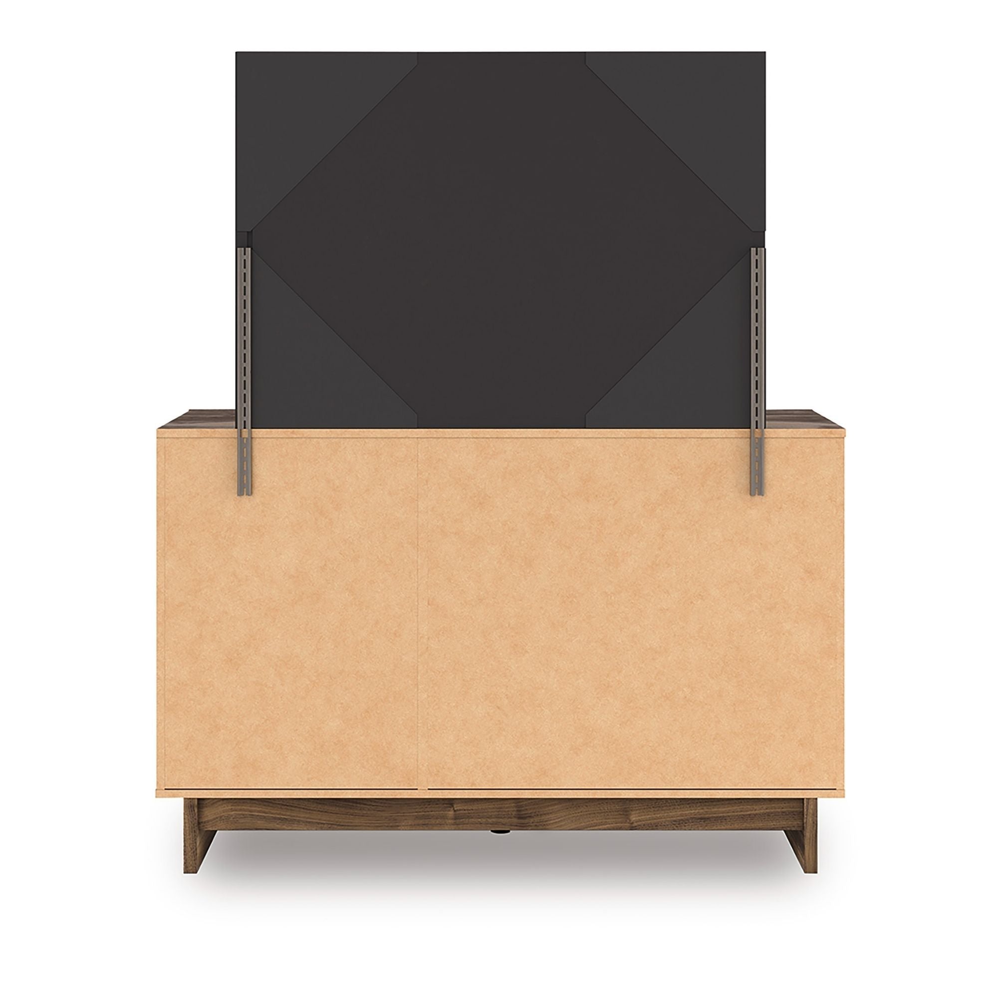 Ashley Chirason panel bed bedroom set featuring a sturdy wooden bed frame with a classic design and matching bedroom furniture.