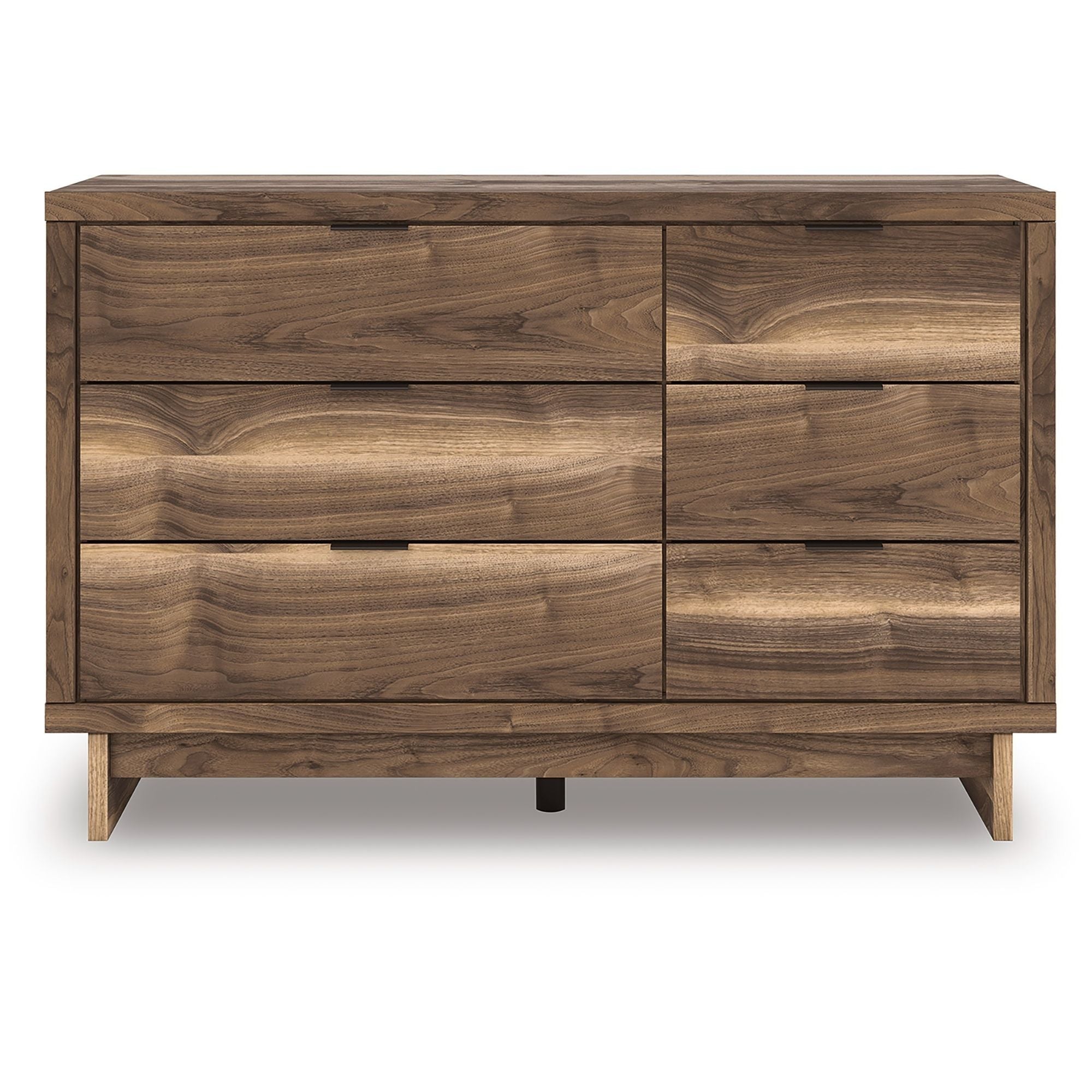 Chirason dresser and mirror set from CastleUp Experience Centre, featuring a modern wooden bedroom furniture design and a spacious mirror.