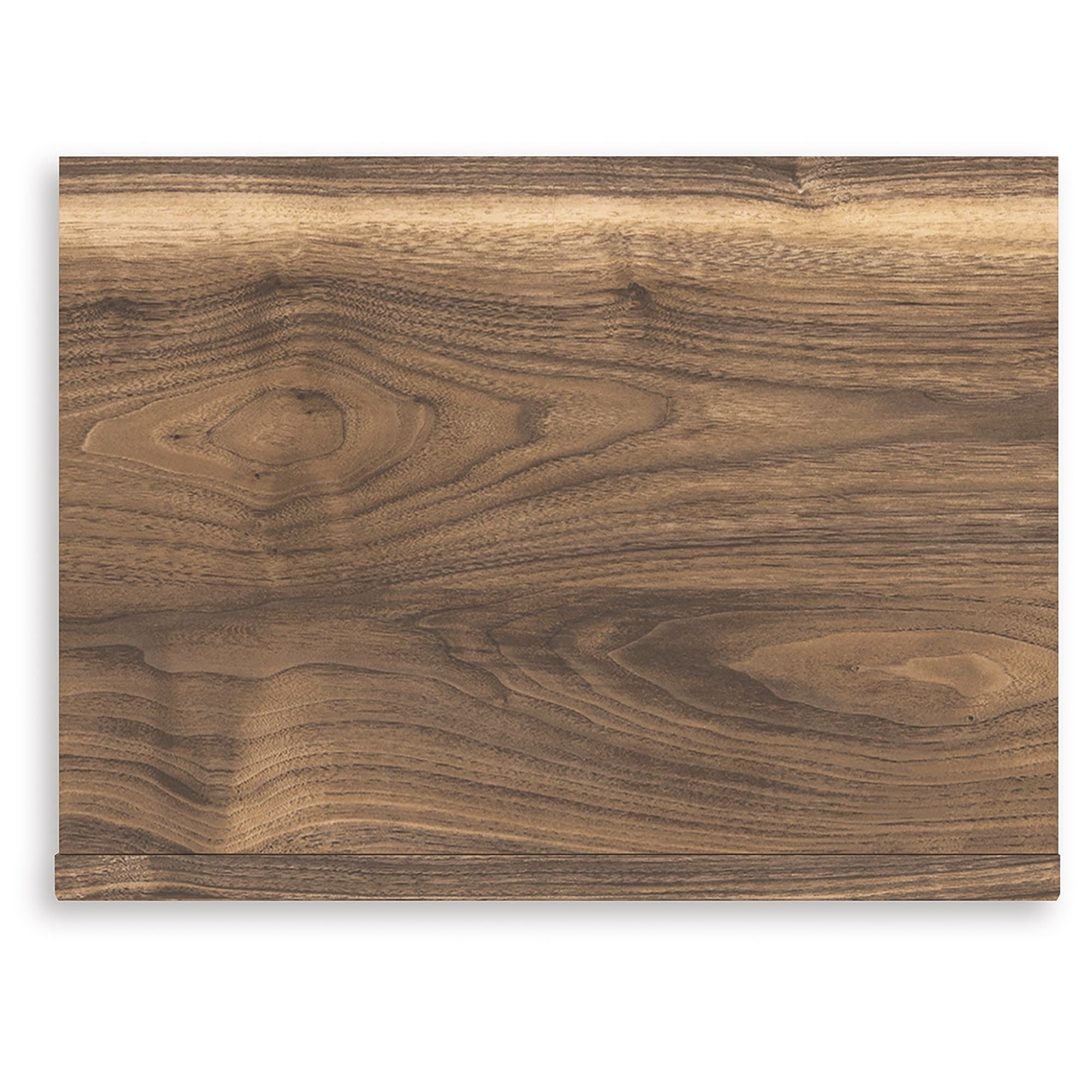 CastleUp Experience Centre Chirason two-drawer nightstand with a modern wooden finish, featuring sleek handles and a spacious top surface.